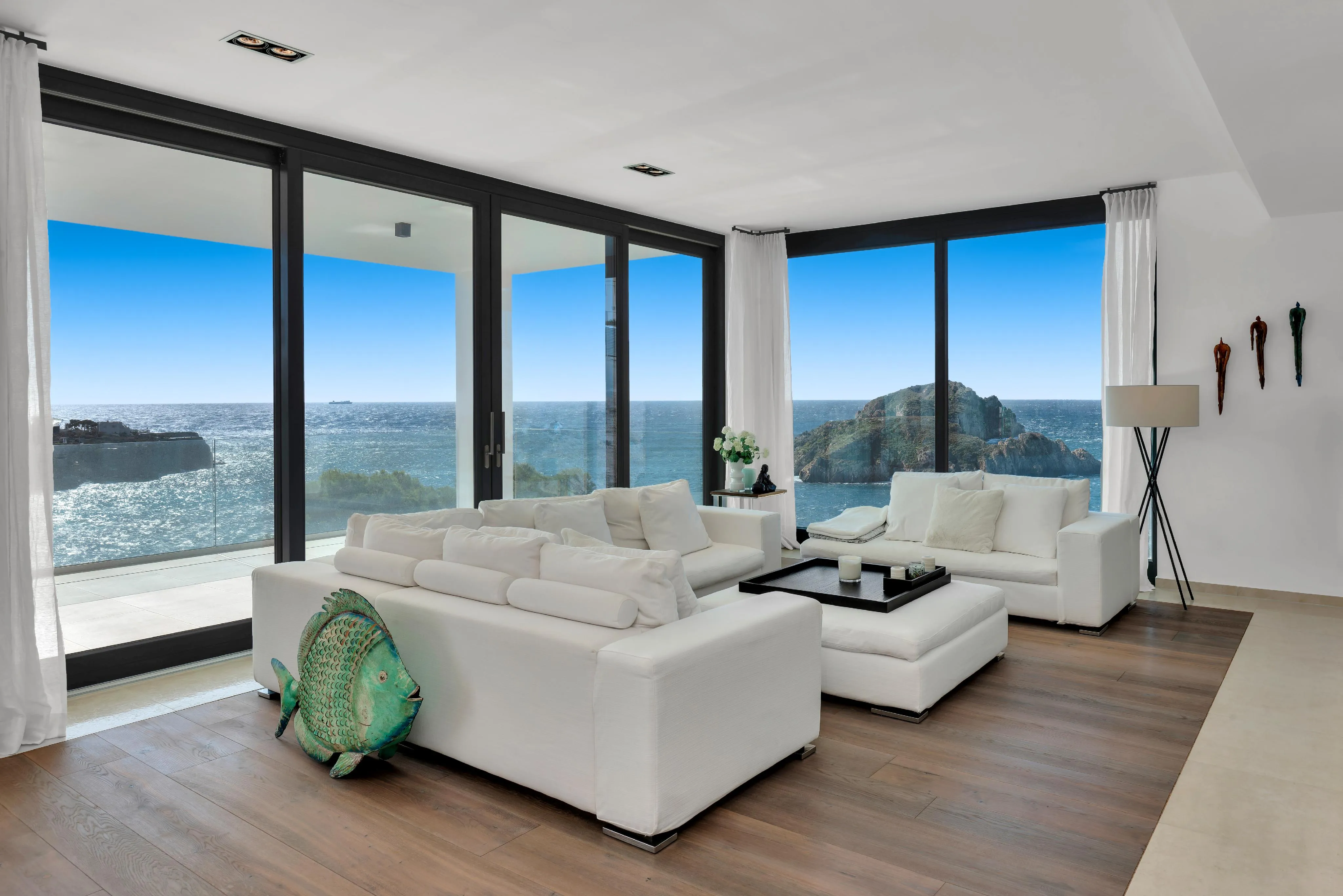 Exclusiva vila d'estil mediterrani modern amb vista al mar a Santa Ponsa-5