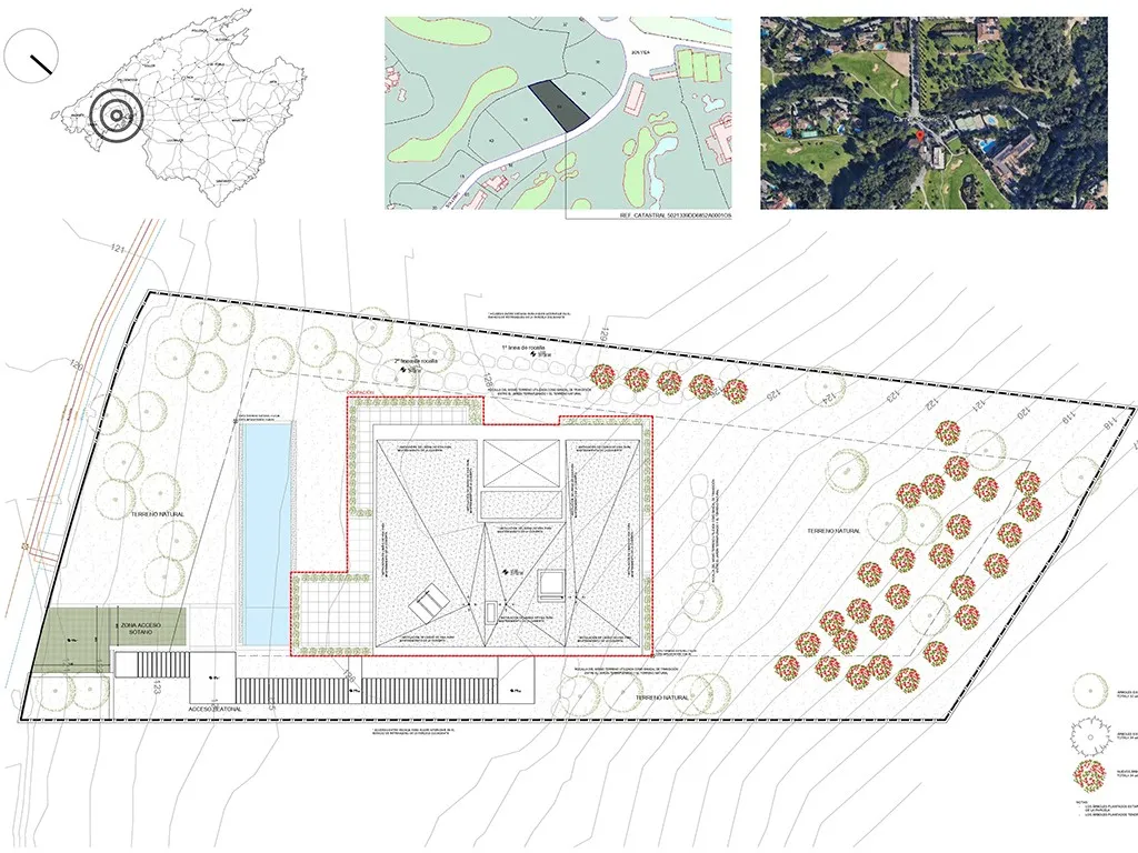Exclusive plot on the Son Vida golf course with planning permission-18