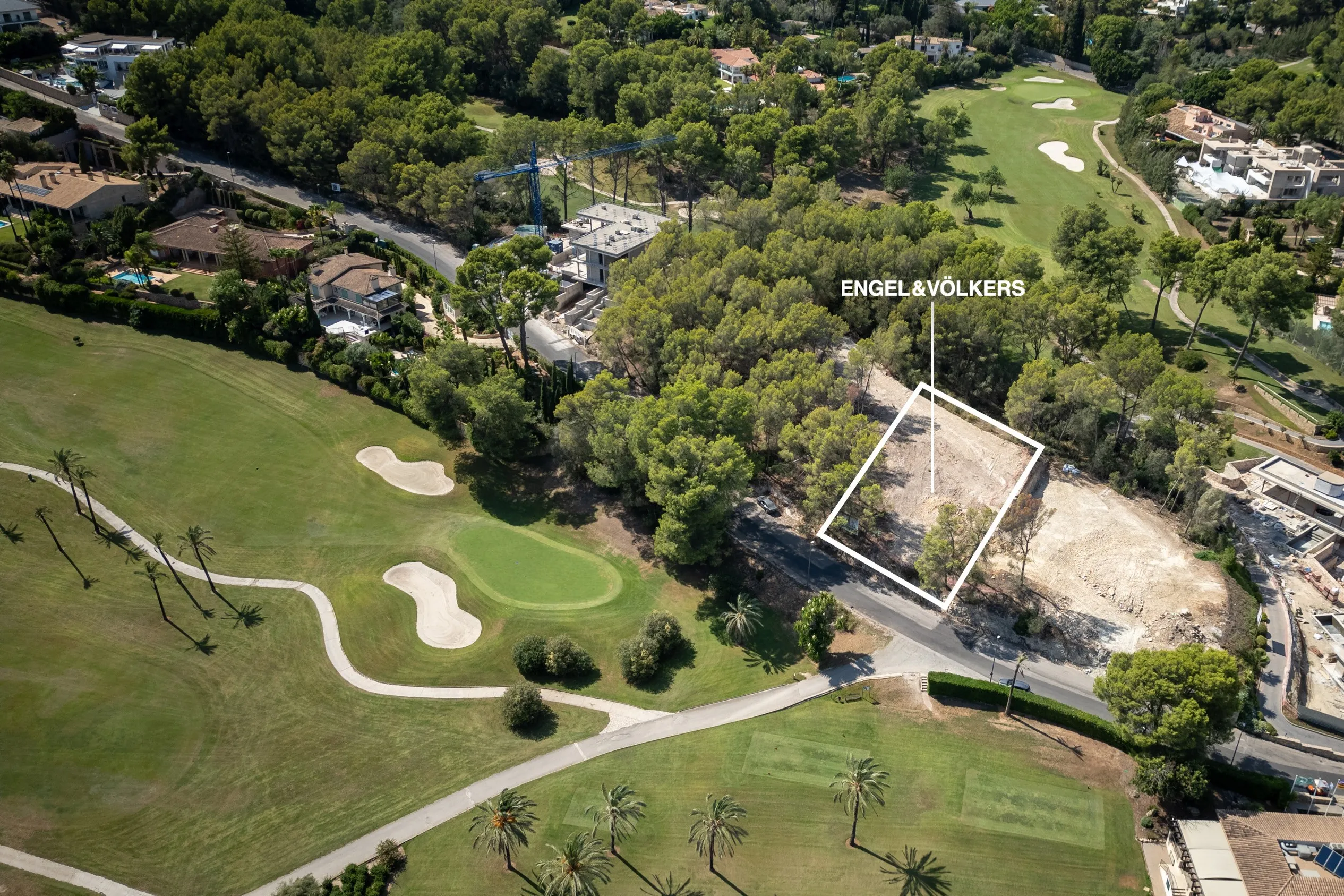 Exclusive plot on the Son Vida golf course with planning permission-5