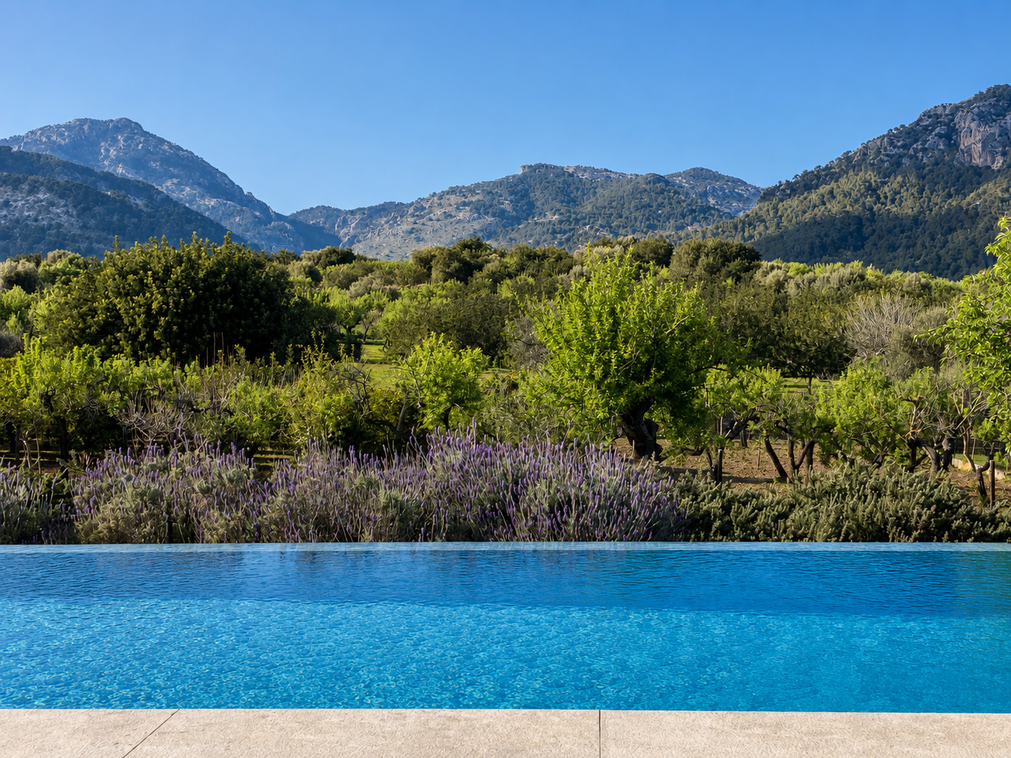 Elegant ​country ​house with panoramic views Tramuntana mountains-17