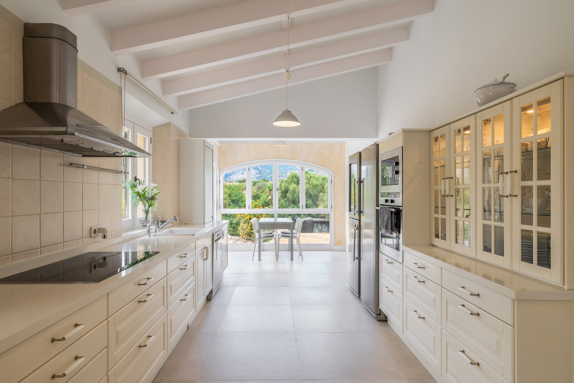 Elegant ​country ​house with panoramic views Tramuntana mountains-9