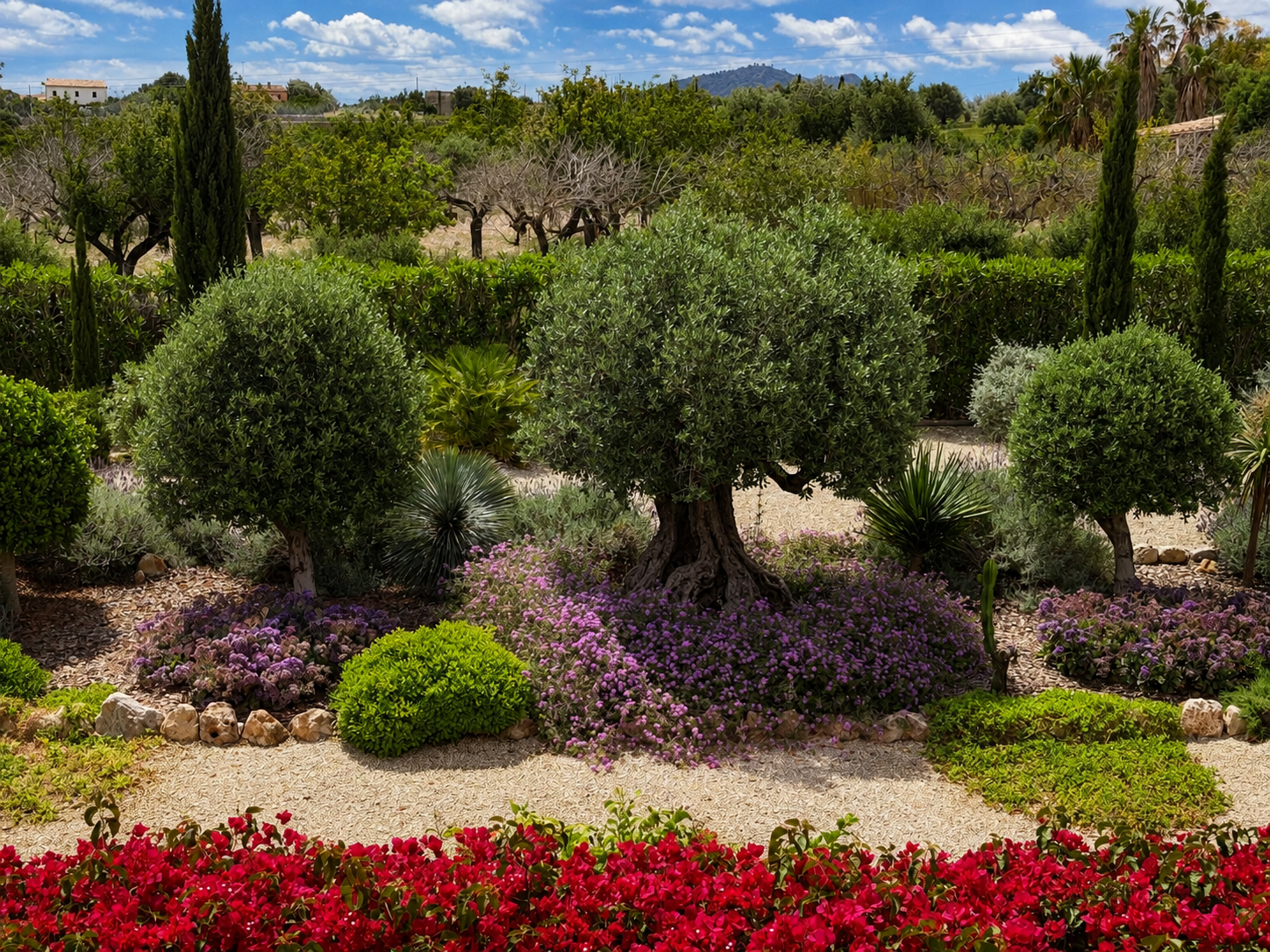 Elegant ​country ​house with panoramic views Tramuntana mountains-3