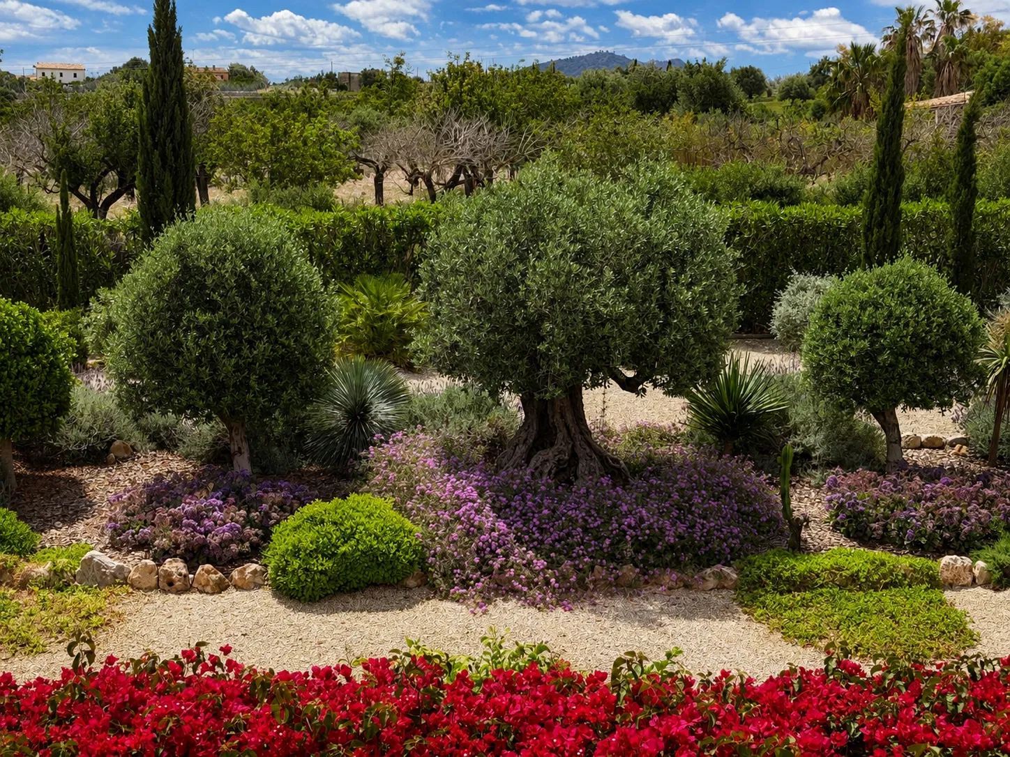 Elegant ​country ​house with panoramic views Tramuntana mountains-3