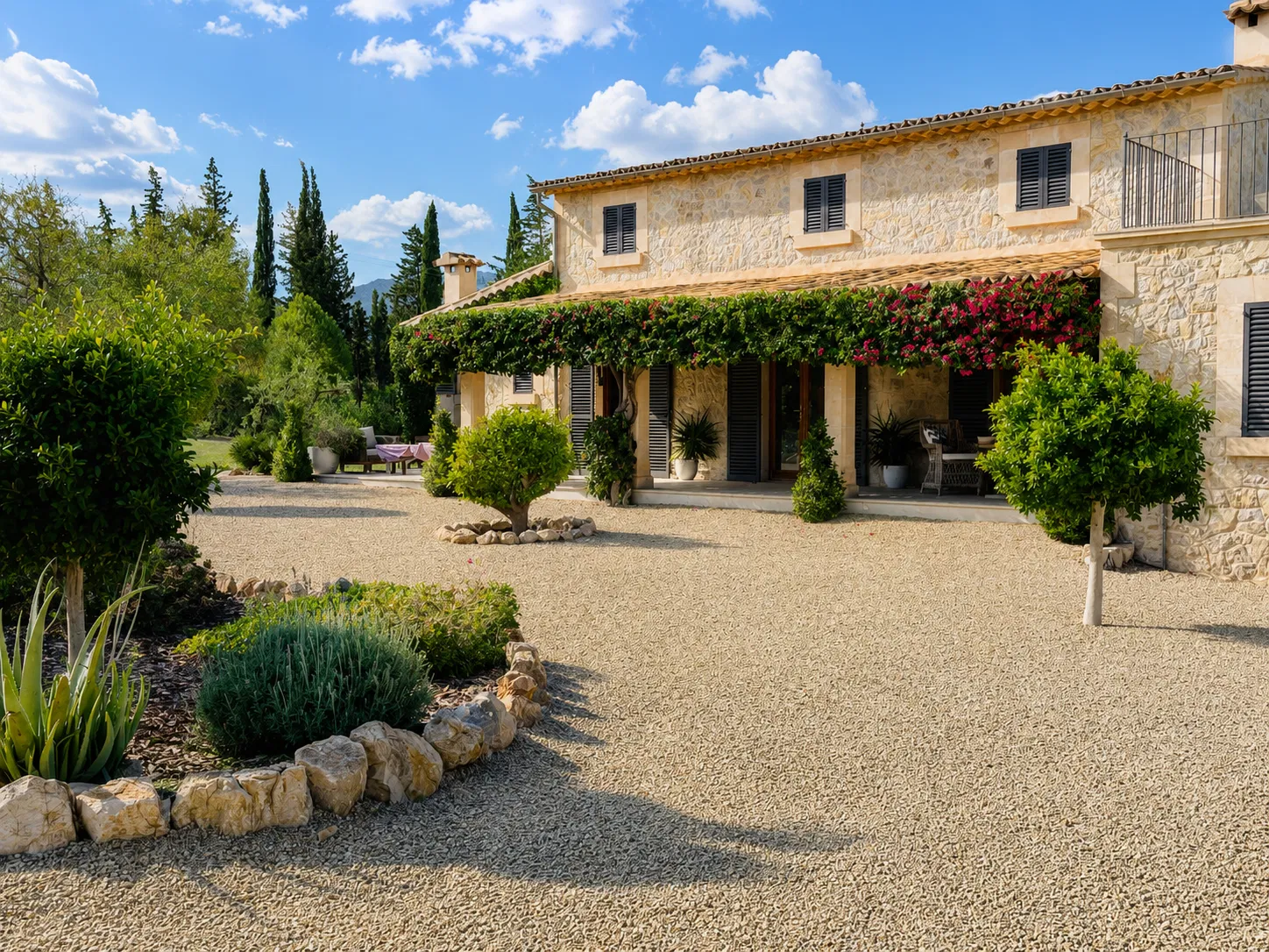 Elegant ​country ​house with panoramic views Tramuntana mountains-2