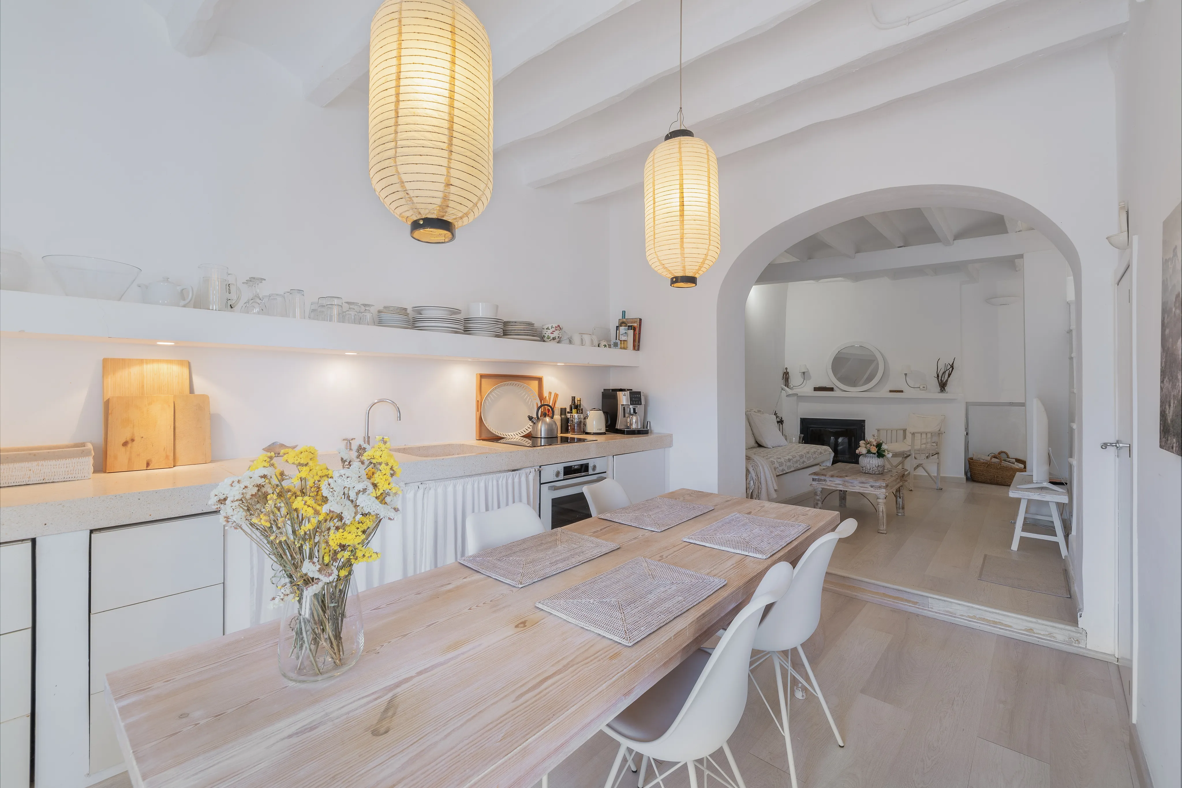 Exclusive townhouse ensemble with garden, roof terrace & panoramic views in Bunyola-4