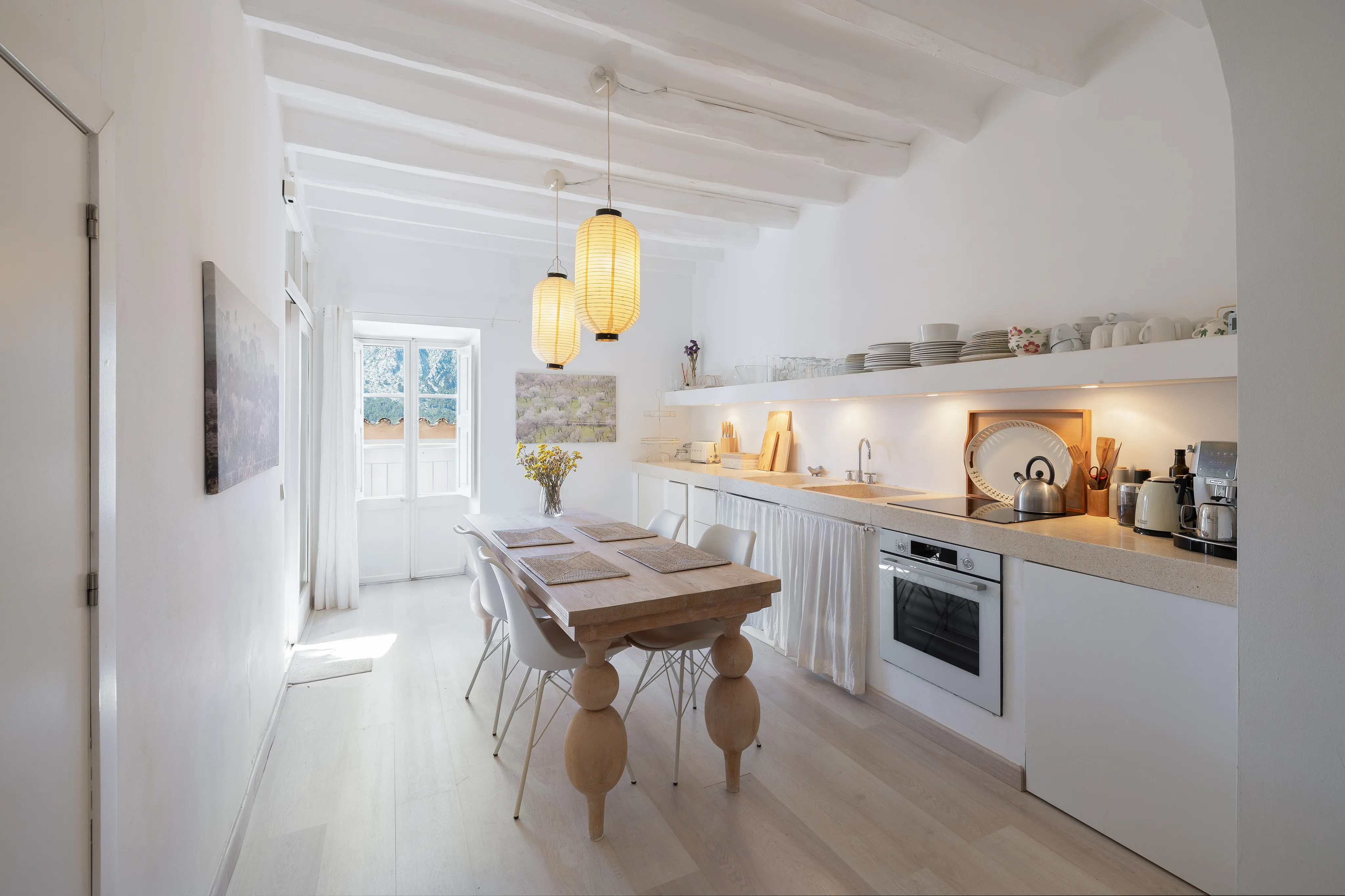 Exclusive townhouse ensemble with garden, roof terrace & panoramic views in Bunyola-3