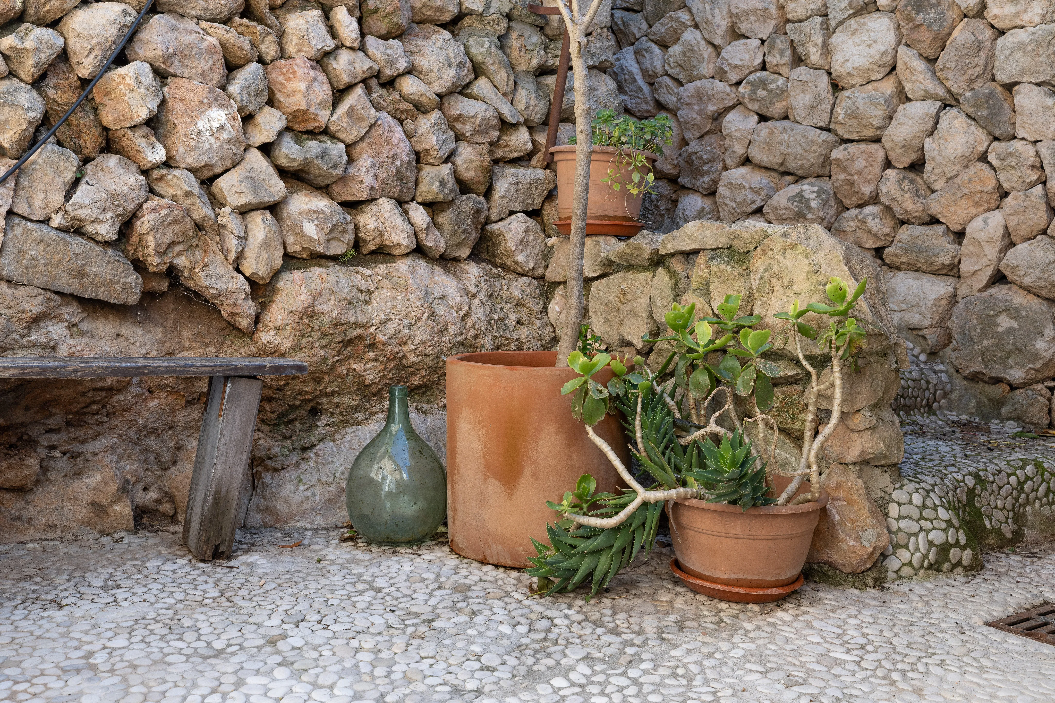 Exclusive townhouse ensemble with garden, roof terrace & panoramic views in Bunyola-18