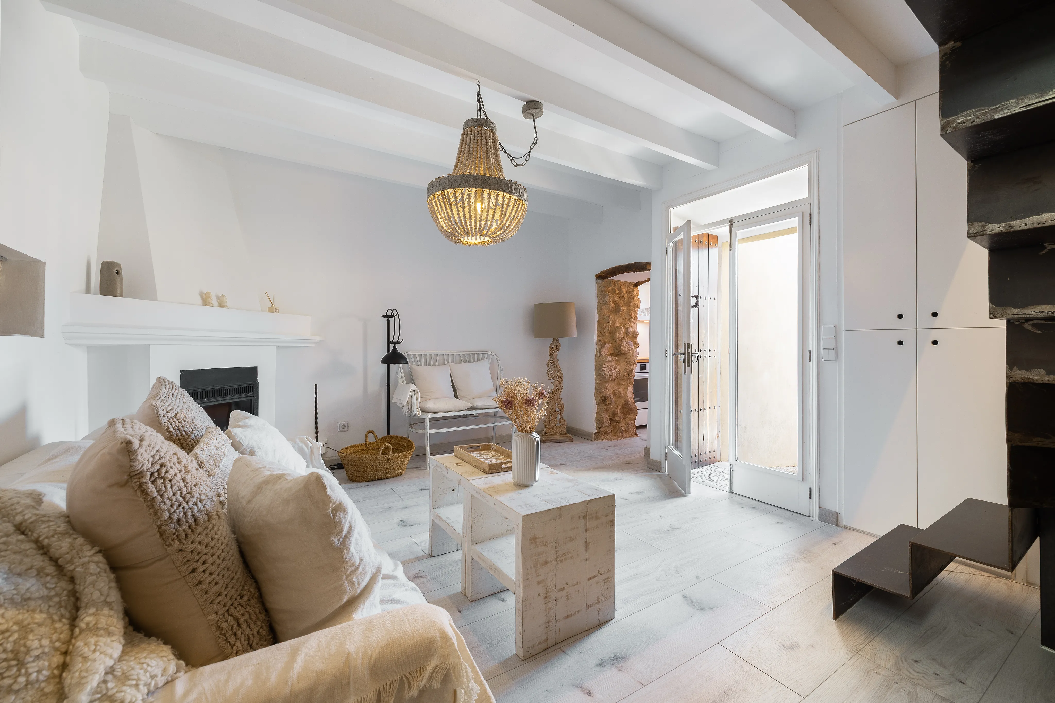 Exclusive townhouse ensemble with garden, roof terrace & panoramic views in Bunyola-5