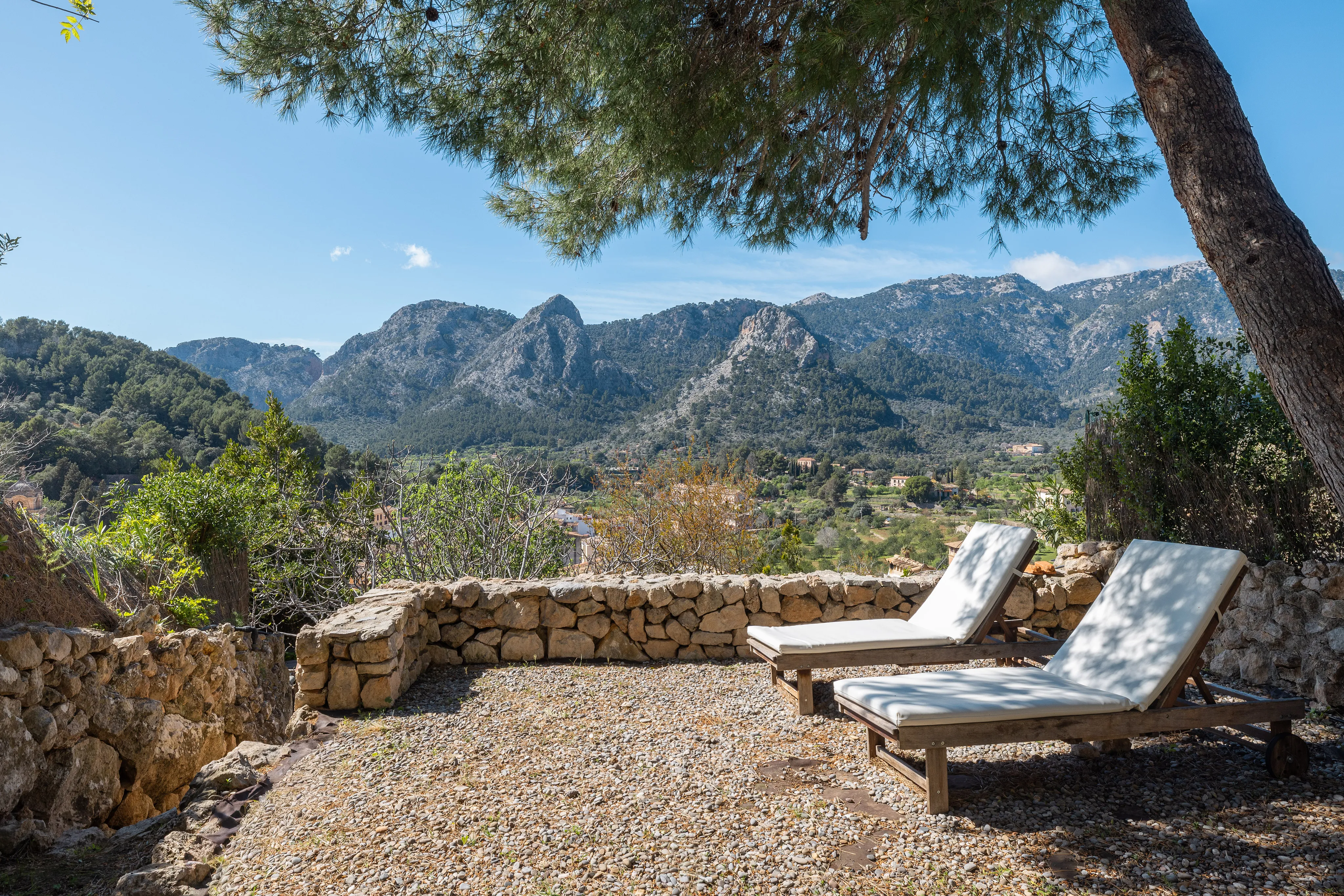 Exclusive townhouse ensemble with garden, roof terrace & panoramic views in Bunyola-1