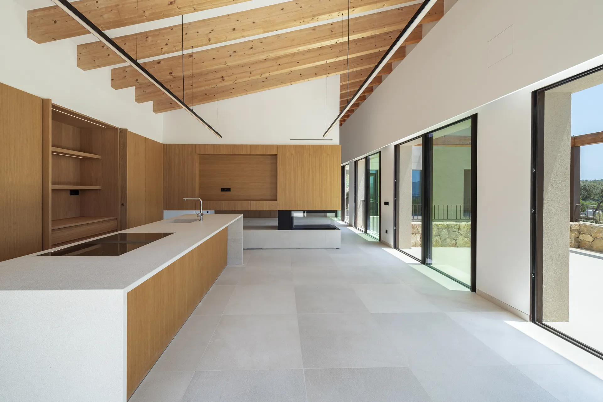 Exclusiva finca de obra nueva con vistas a la bahía de Alcudia, Mallorca-6