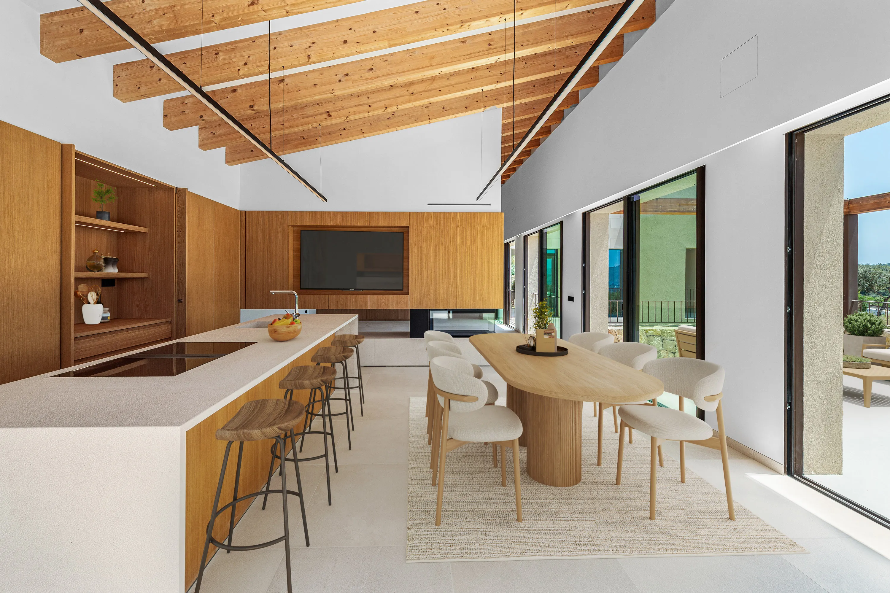 Exclusiva finca de obra nueva con vistas a la bahía de Alcudia, Mallorca-7