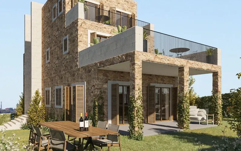 Charming new townhouse with panoramic view