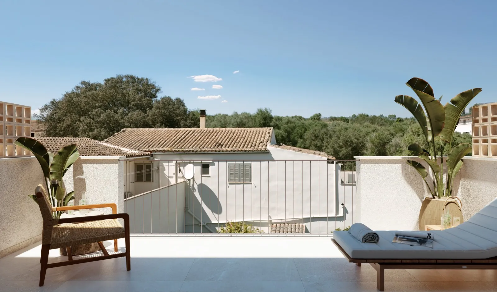 Villetta a schiera di nuova costruzione con piscina ad Ariany-5