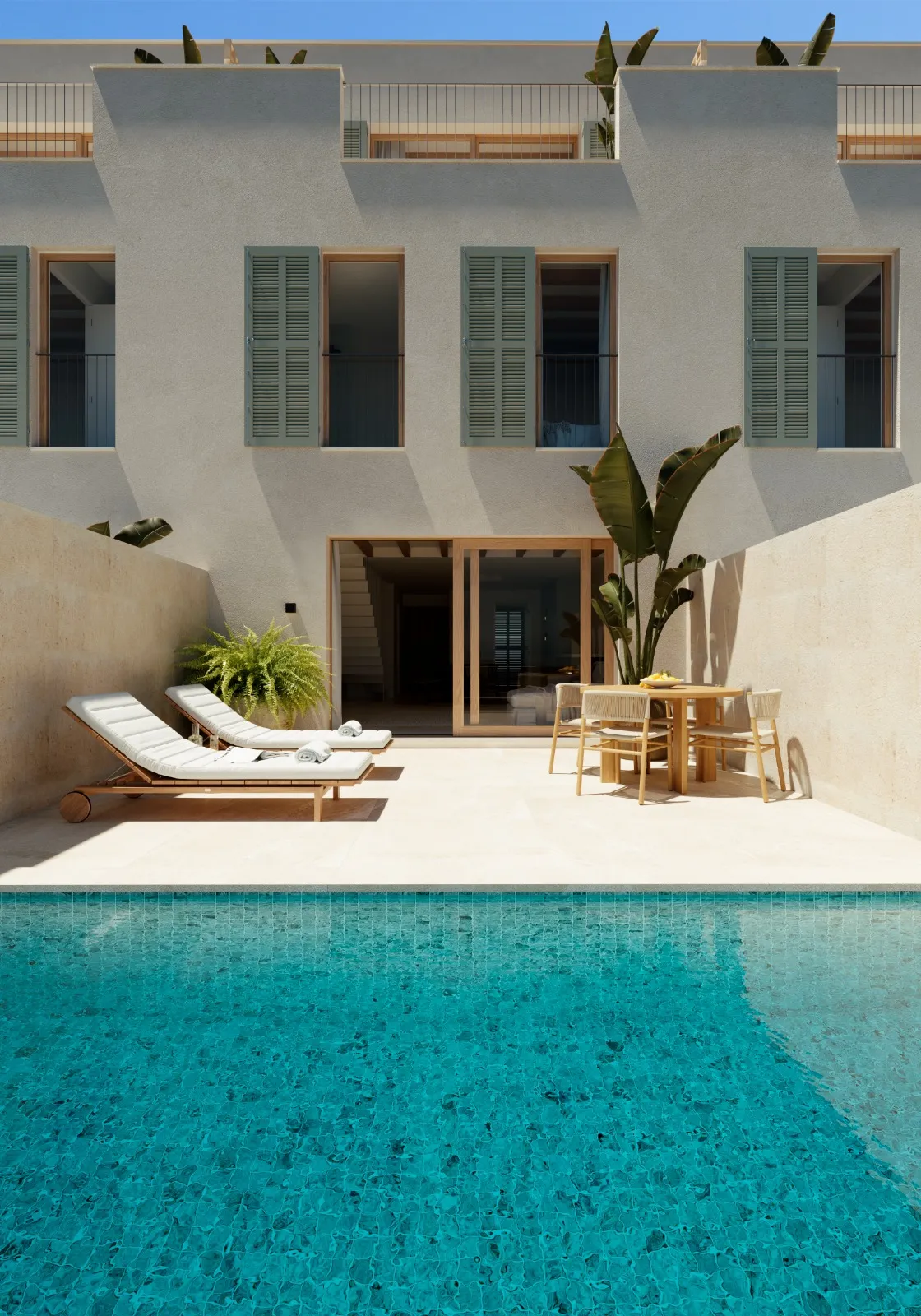 Villetta a schiera di nuova costruzione con piscina ad Ariany-1