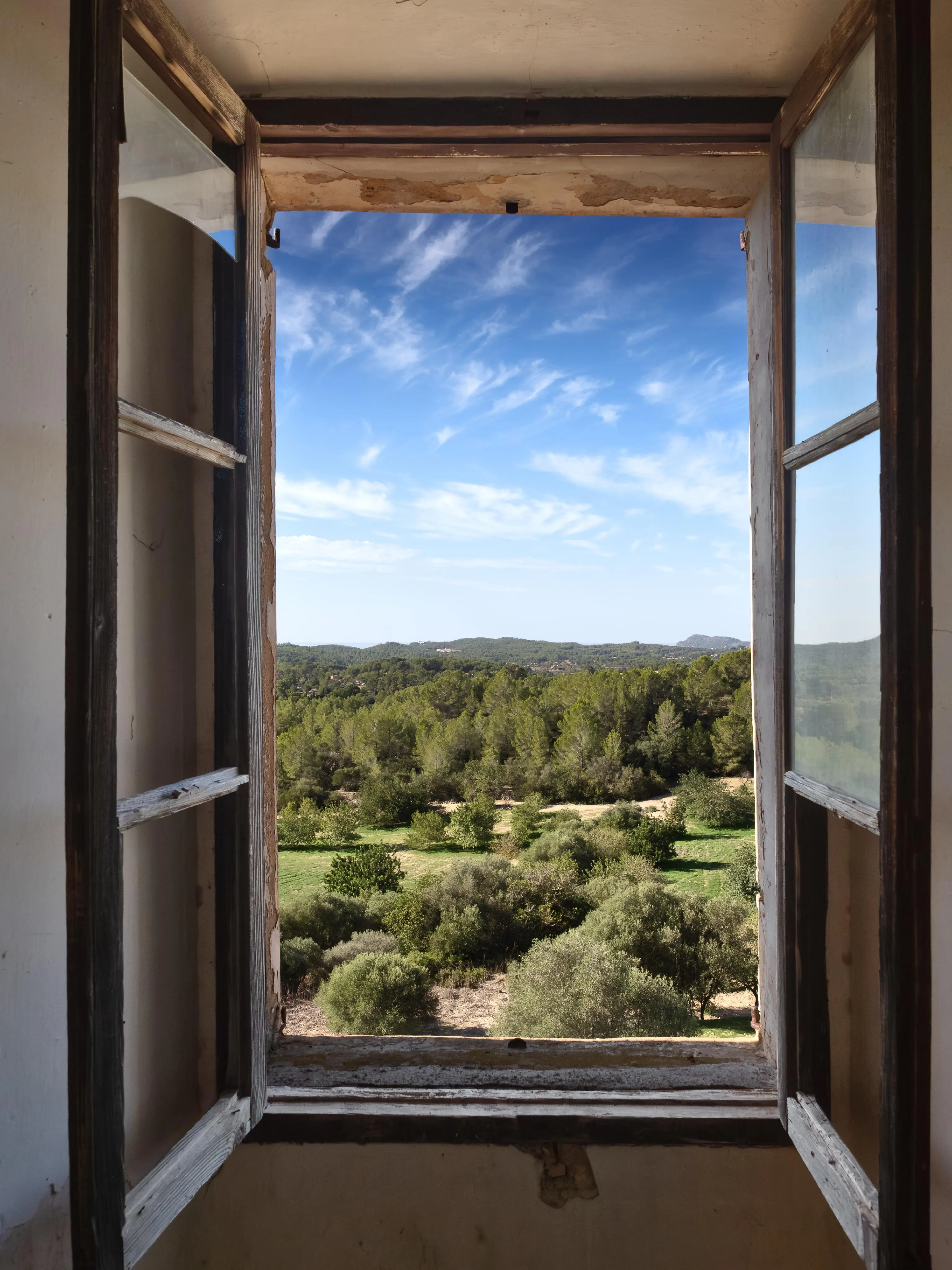 Auténtica possessió mallorquina con vistas panorámicas hasta el mar – una finca histórica con alma y potencial-16