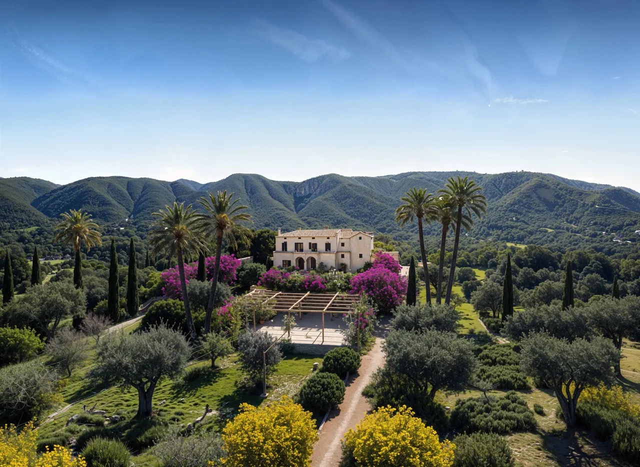 Auténtica possessió mallorquina con vistas panorámicas hasta el mar – una finca histórica con alma y potencial-3