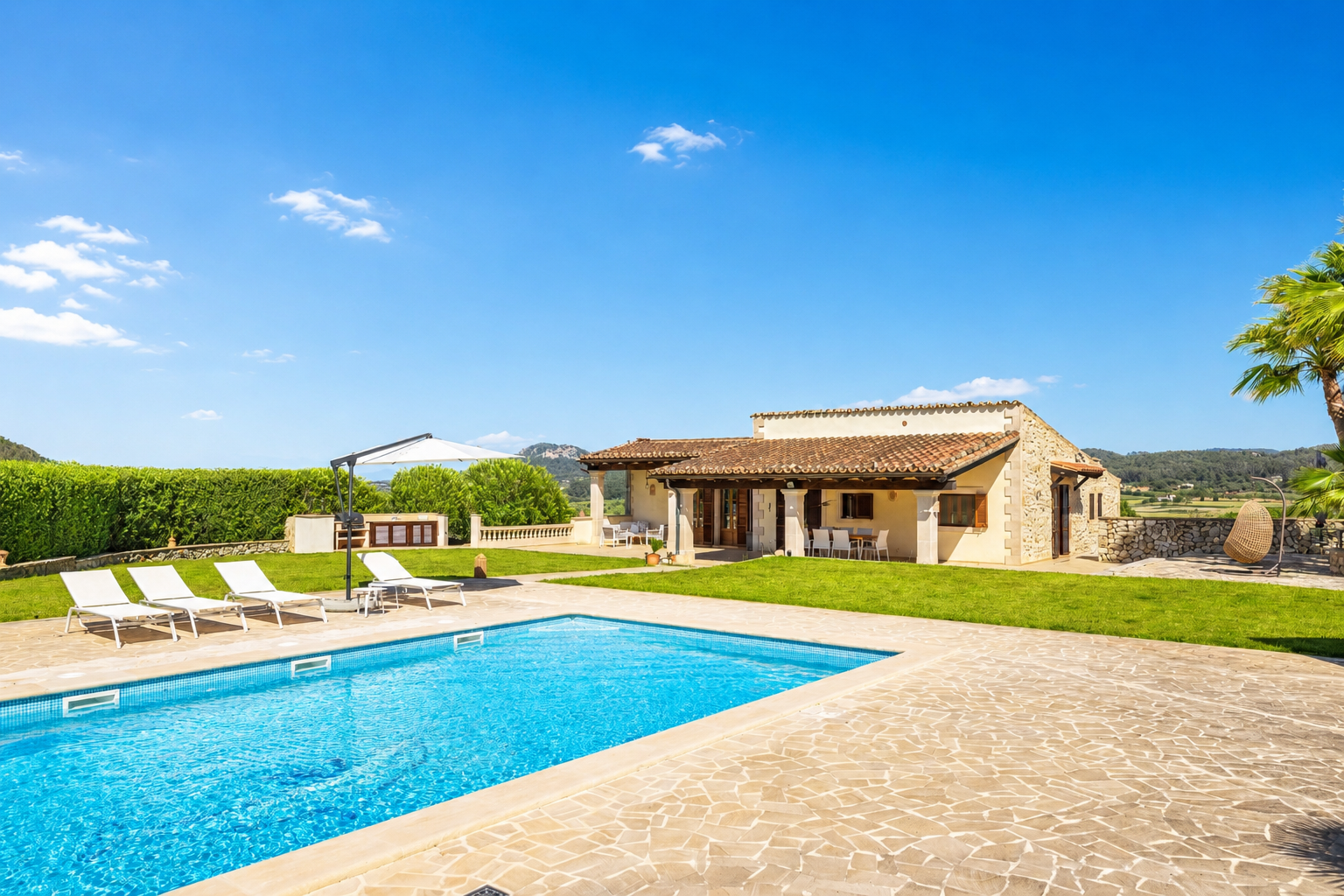 Finca authentique avec vue panoramique entre Sineu et Sant Joan