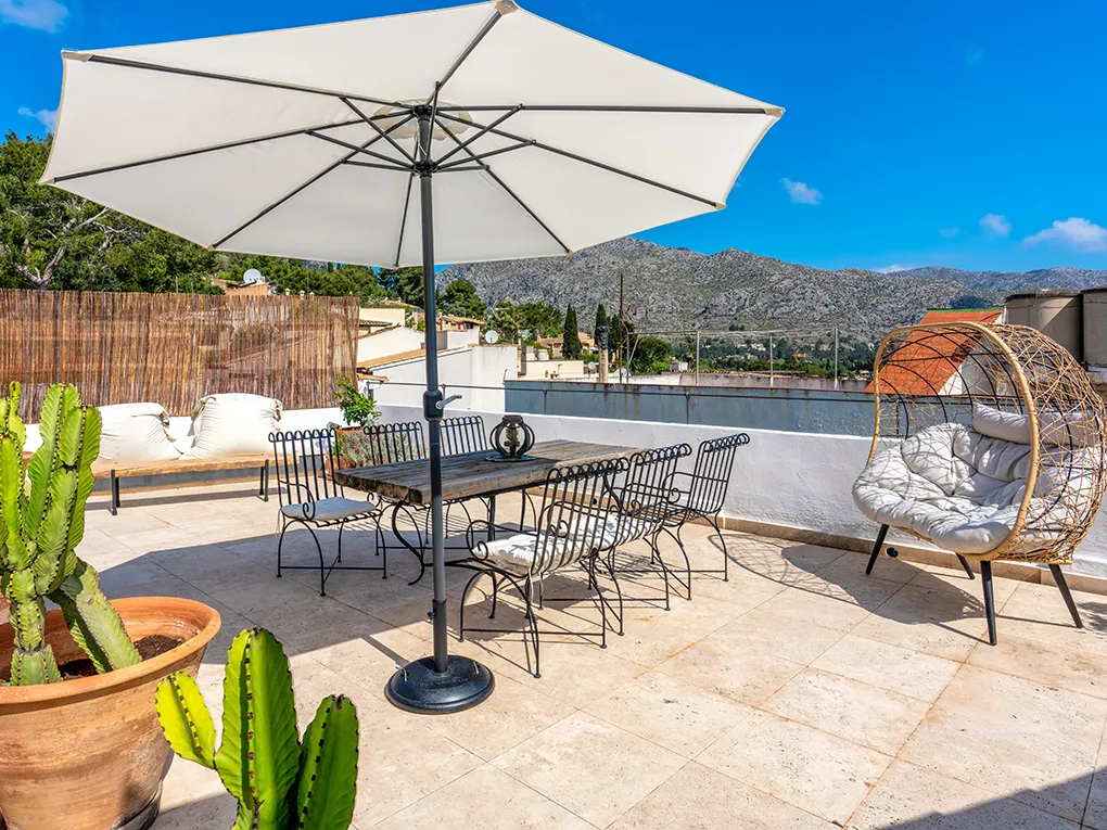 Fabelagtigt byhus med pool. Pollensa-17