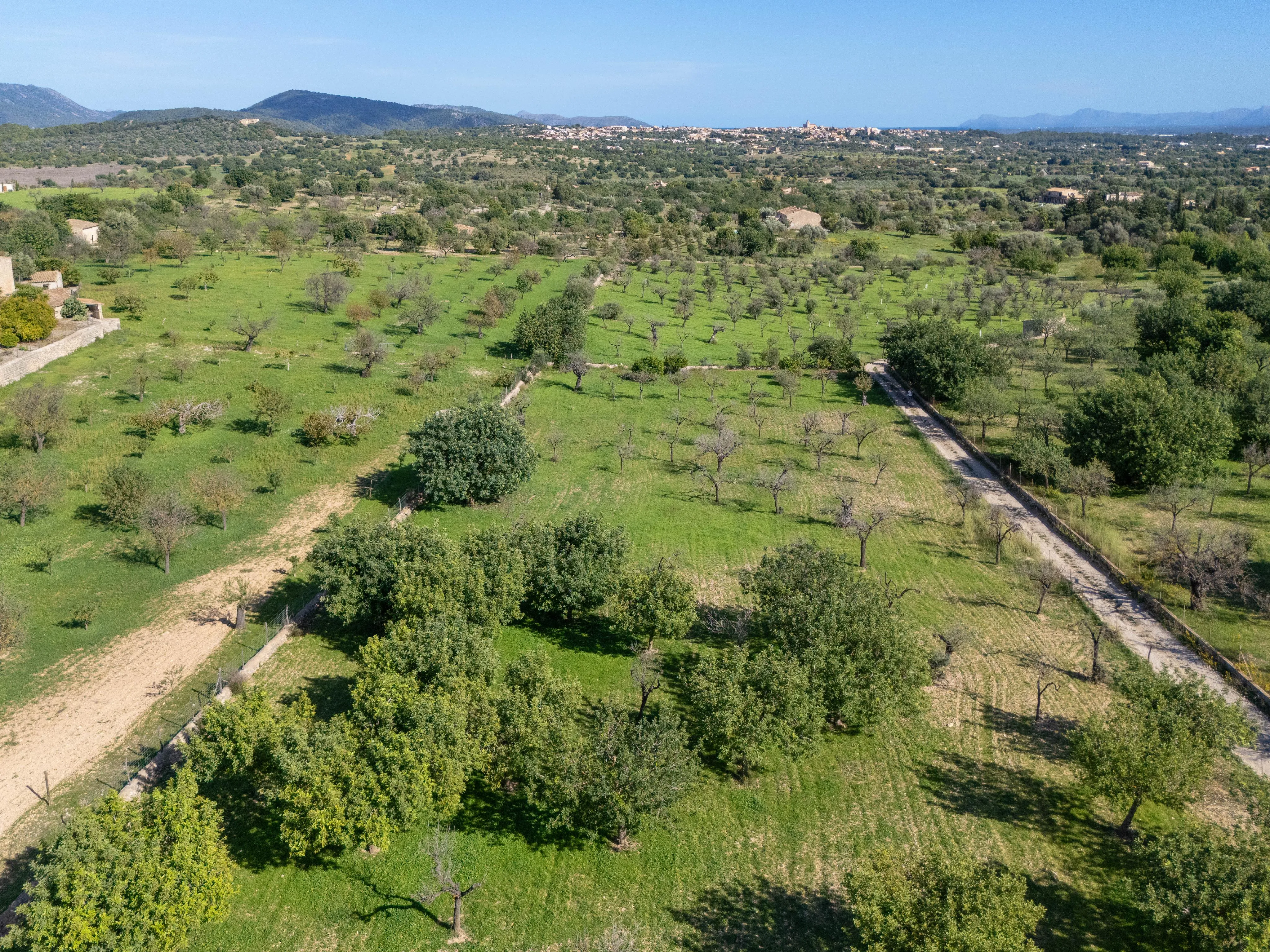 Terreno con proyecto de casa de campo mediterránea con vistas a la montaña y al pueblo-13