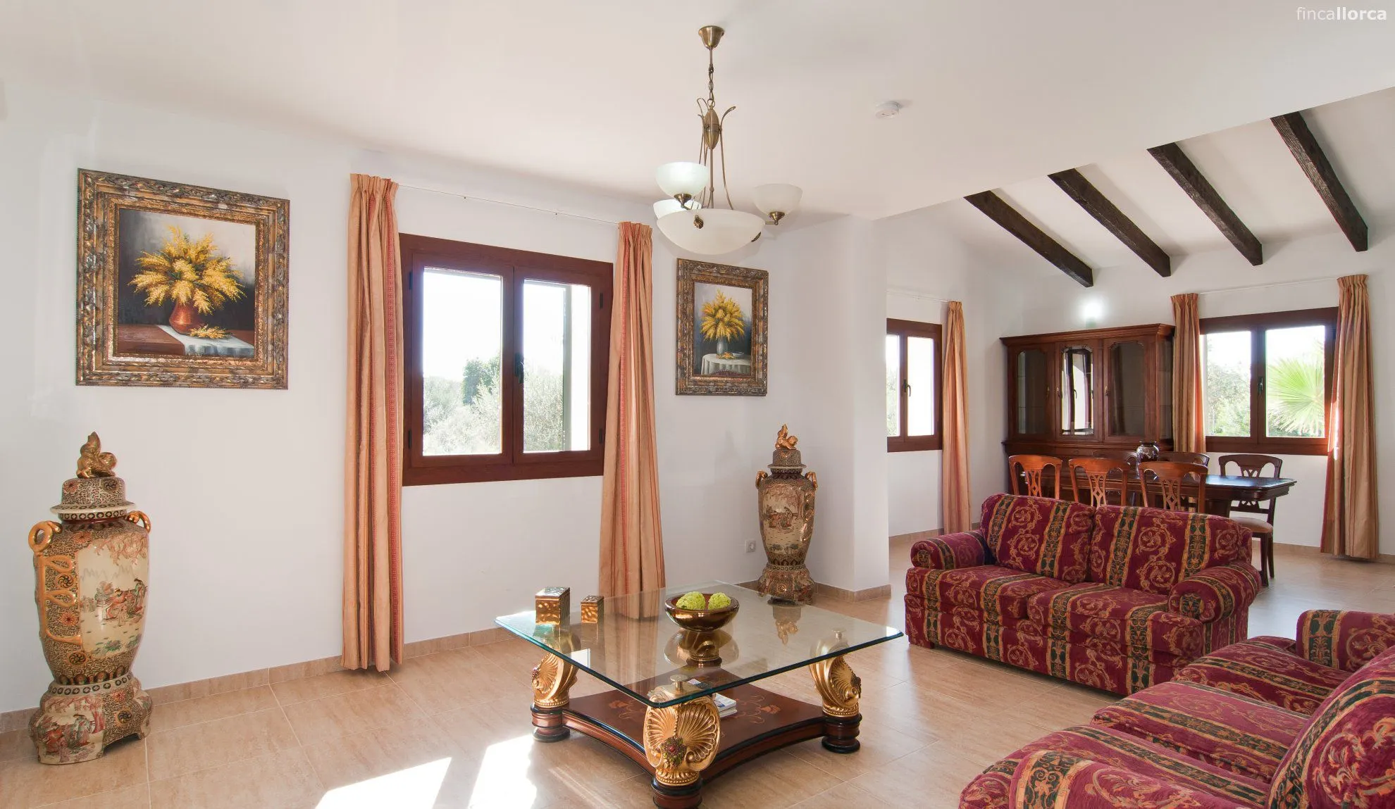 Finca with guesthouse and pool in Algaida-4