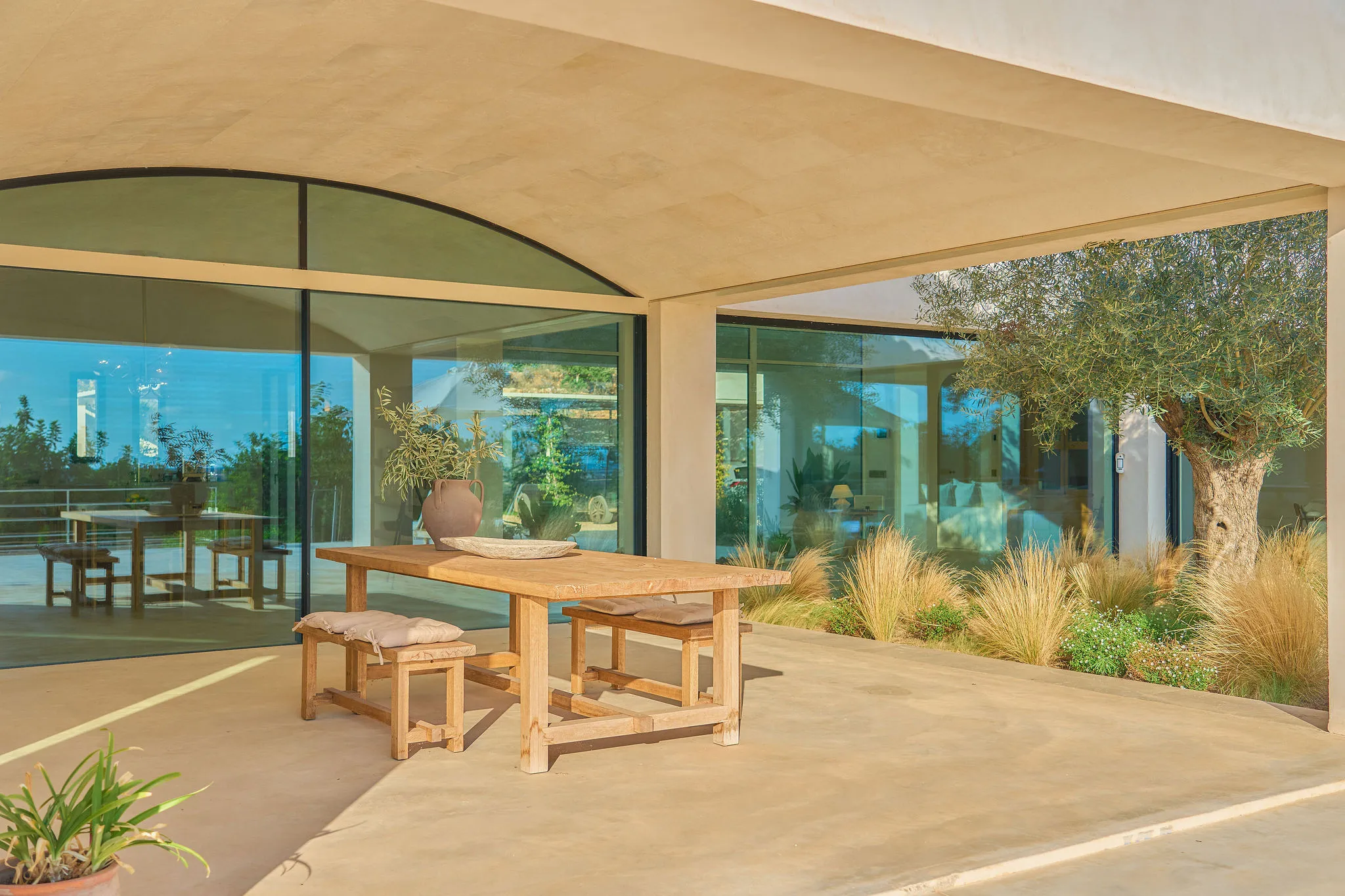 Nybygget finca i én etage i udkanten af Campo-11