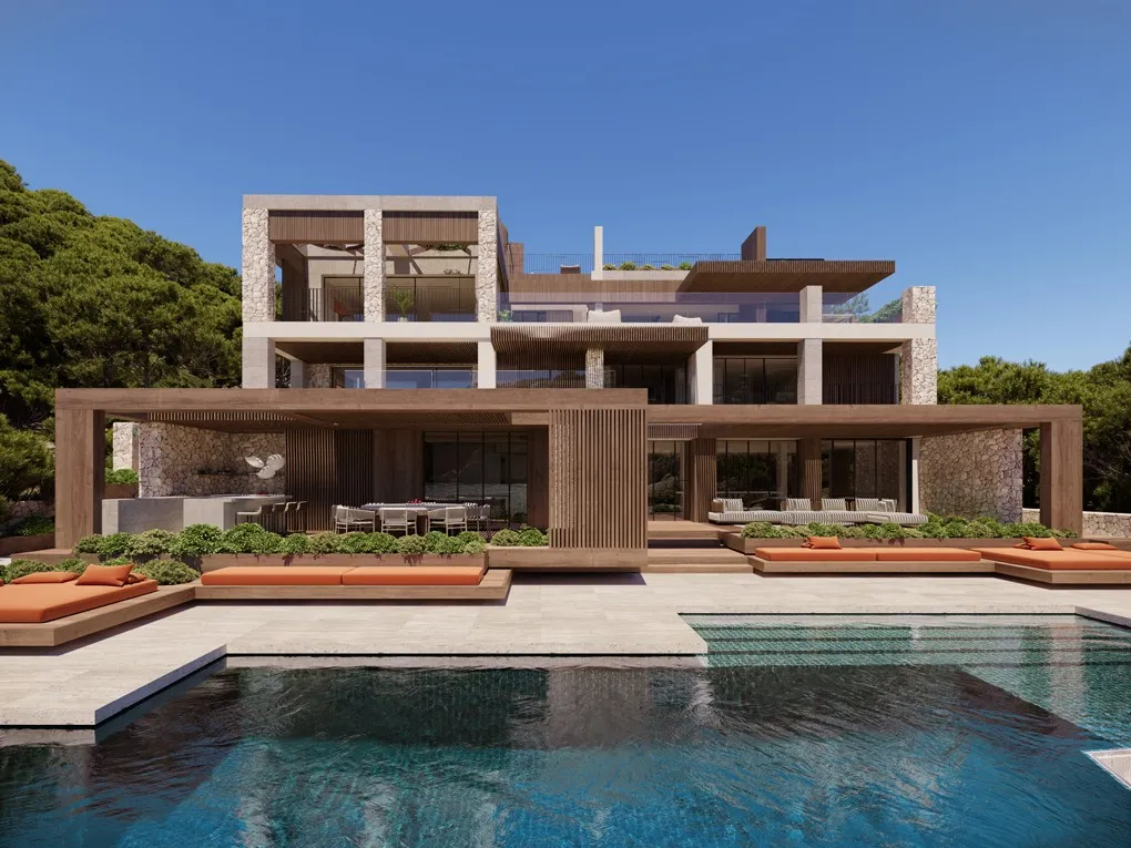 Eksklusivt projekt med bådehus og anløbsbro-2