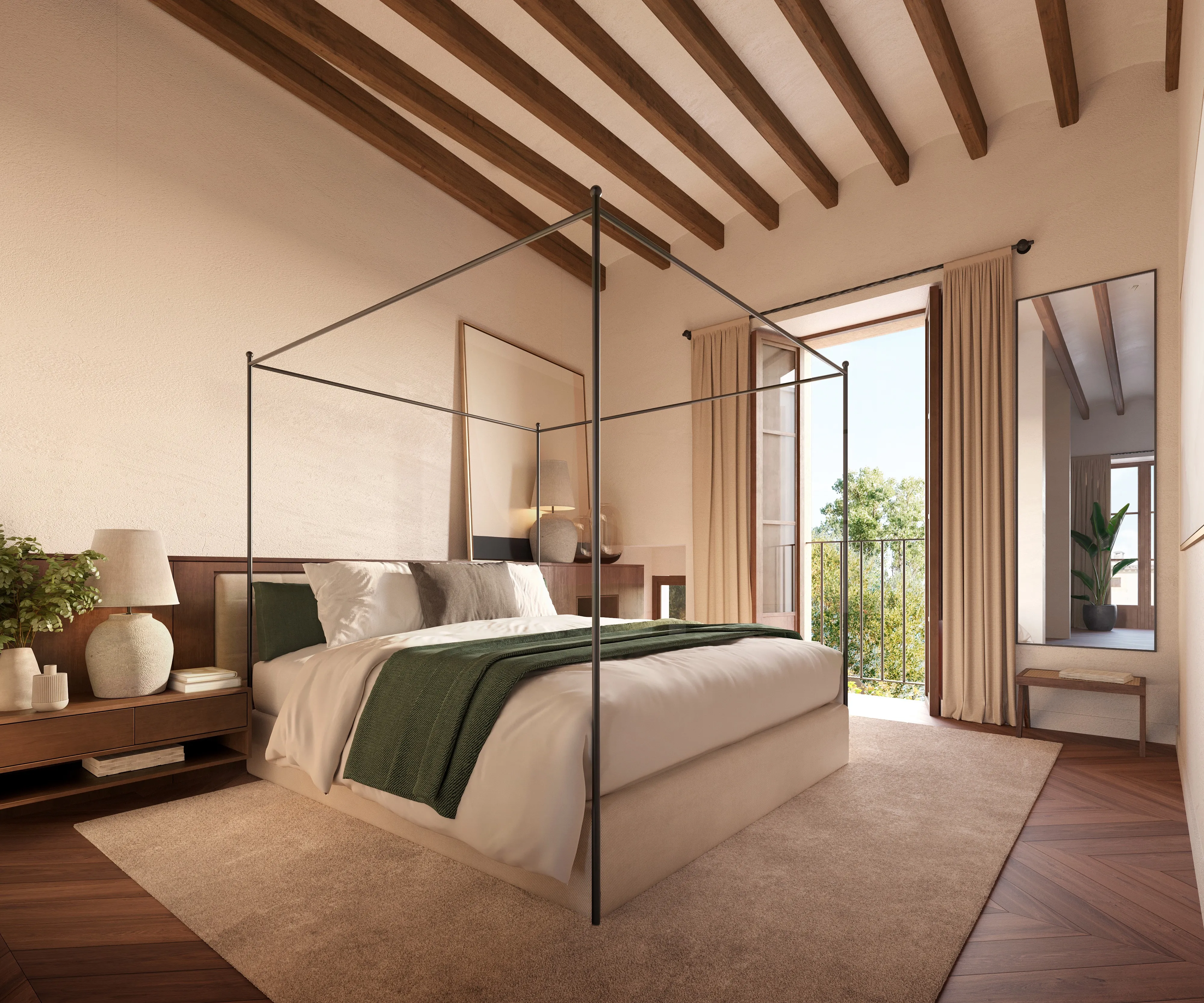 Impresionante proyecto de casa de pueblo en Alaró-5