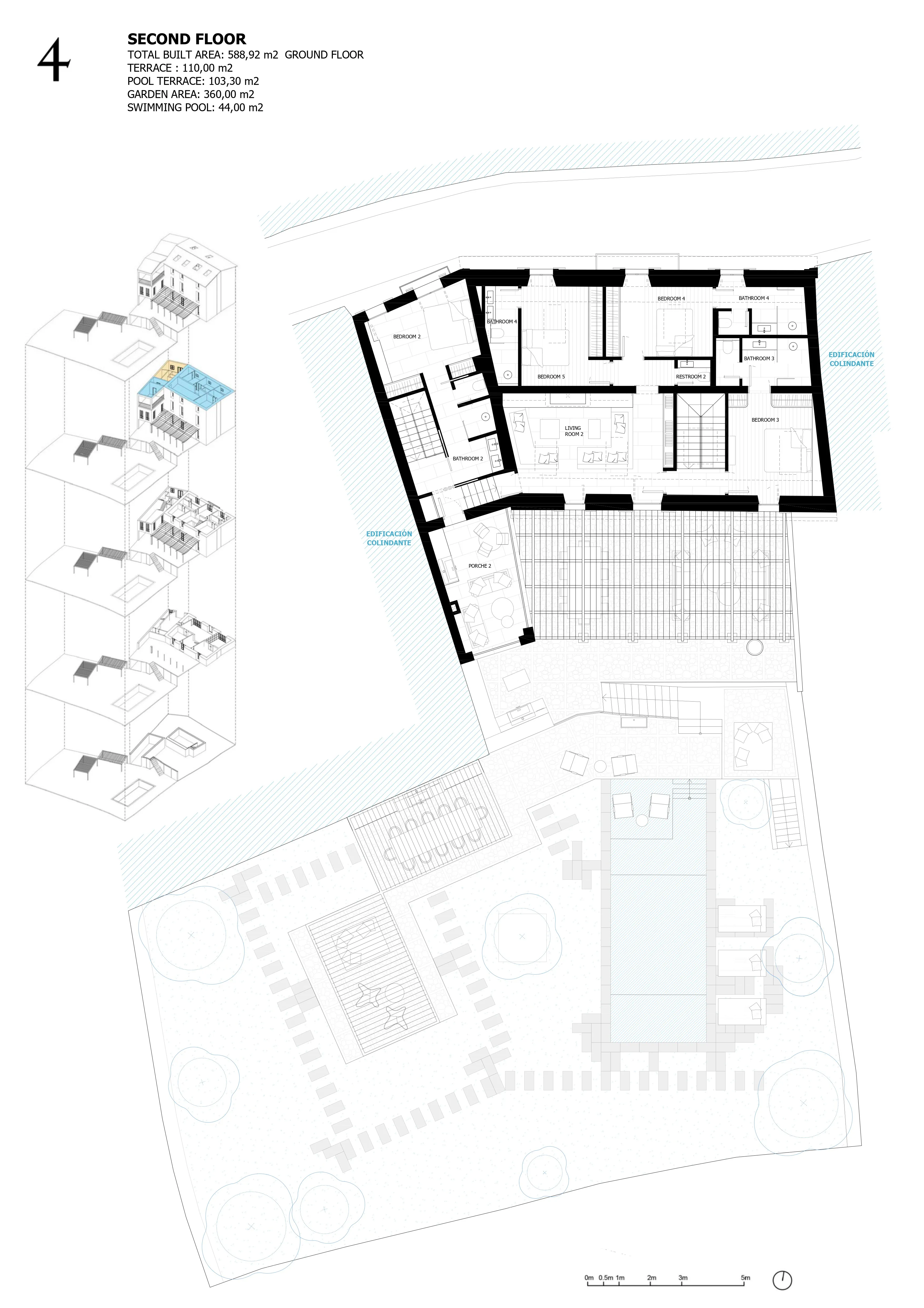 Splendido progetto di casa a schiera ad Alaró-14