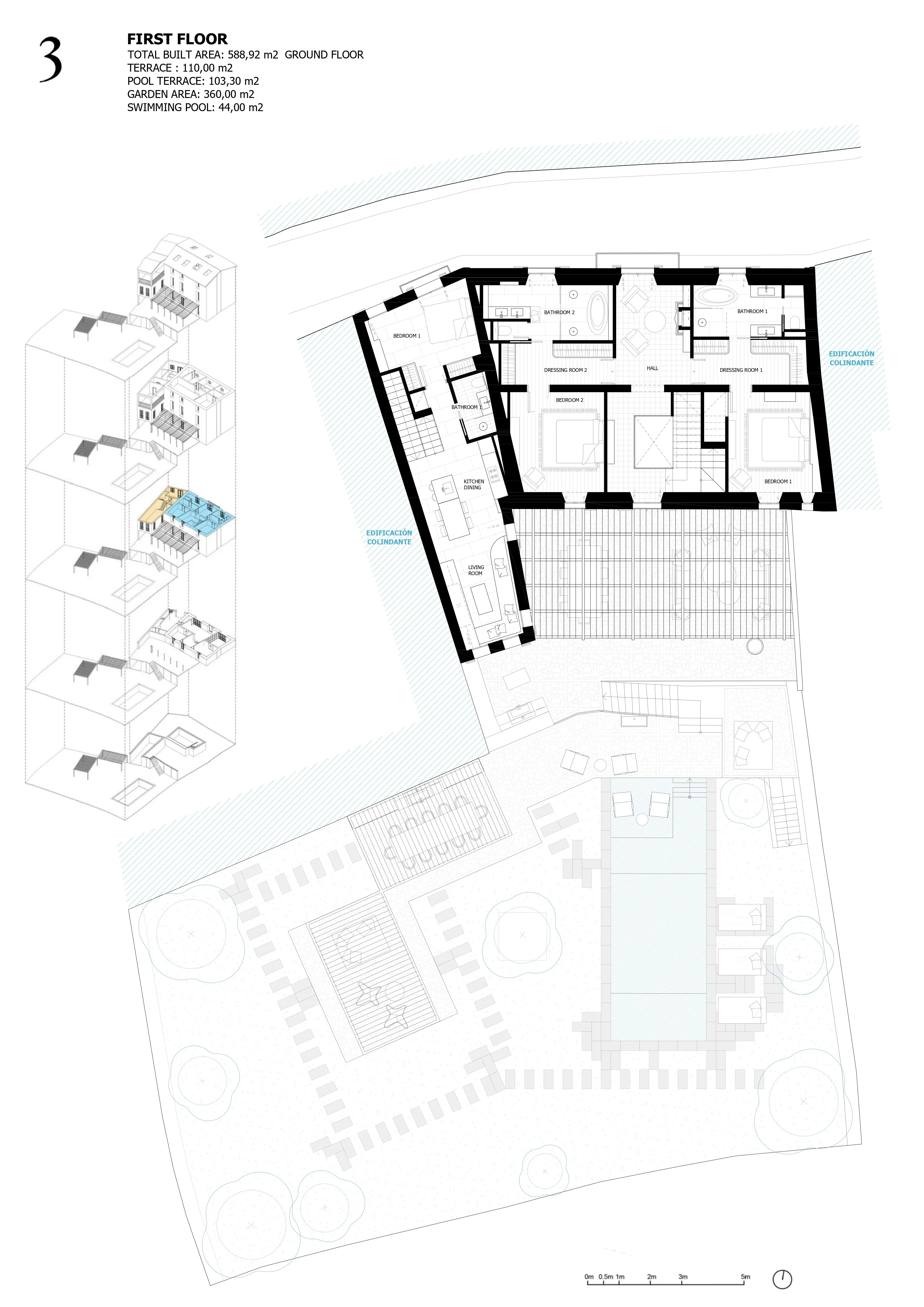 Splendido progetto di casa a schiera ad Alaró-13