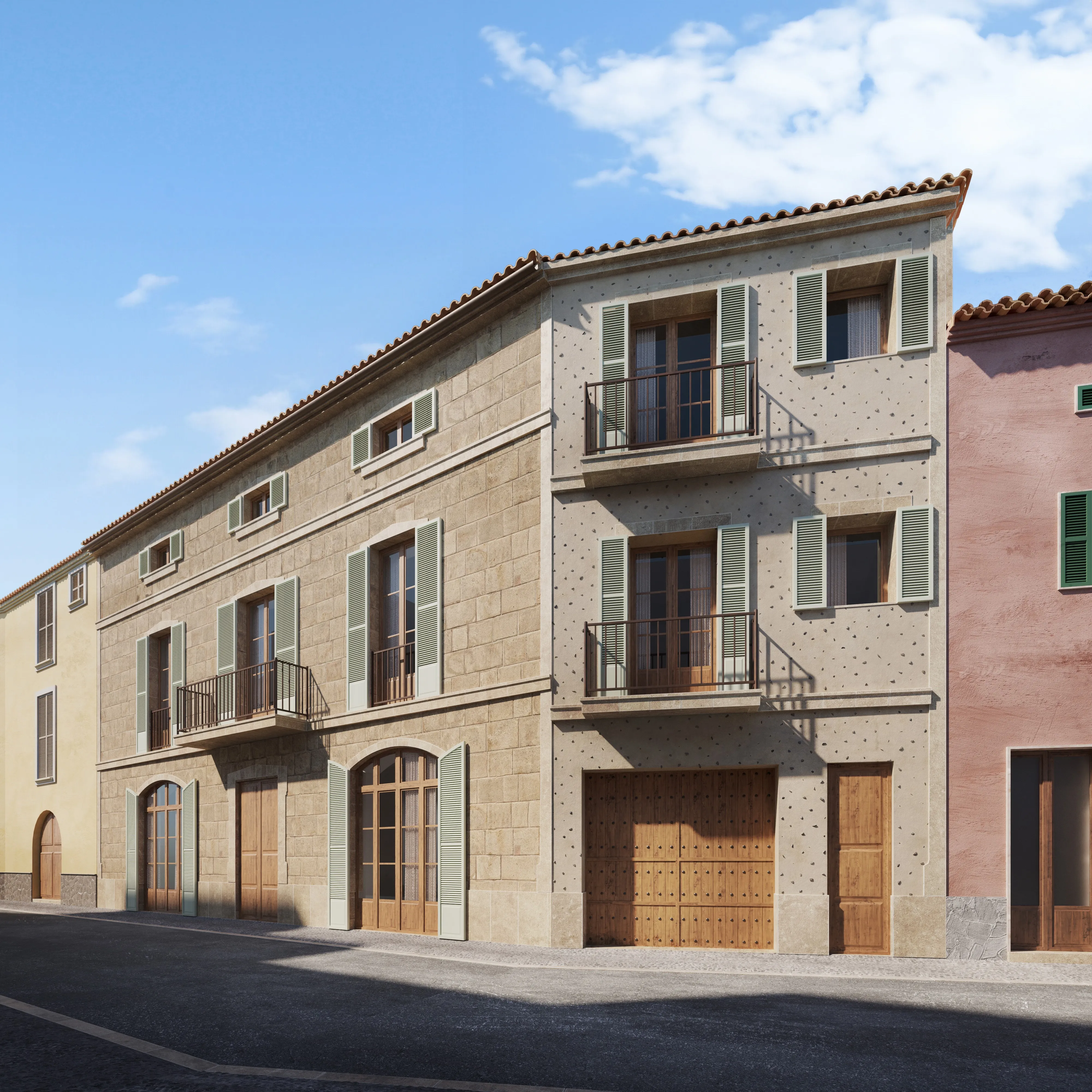 Impresionante proyecto de casa de pueblo en Alaró-9