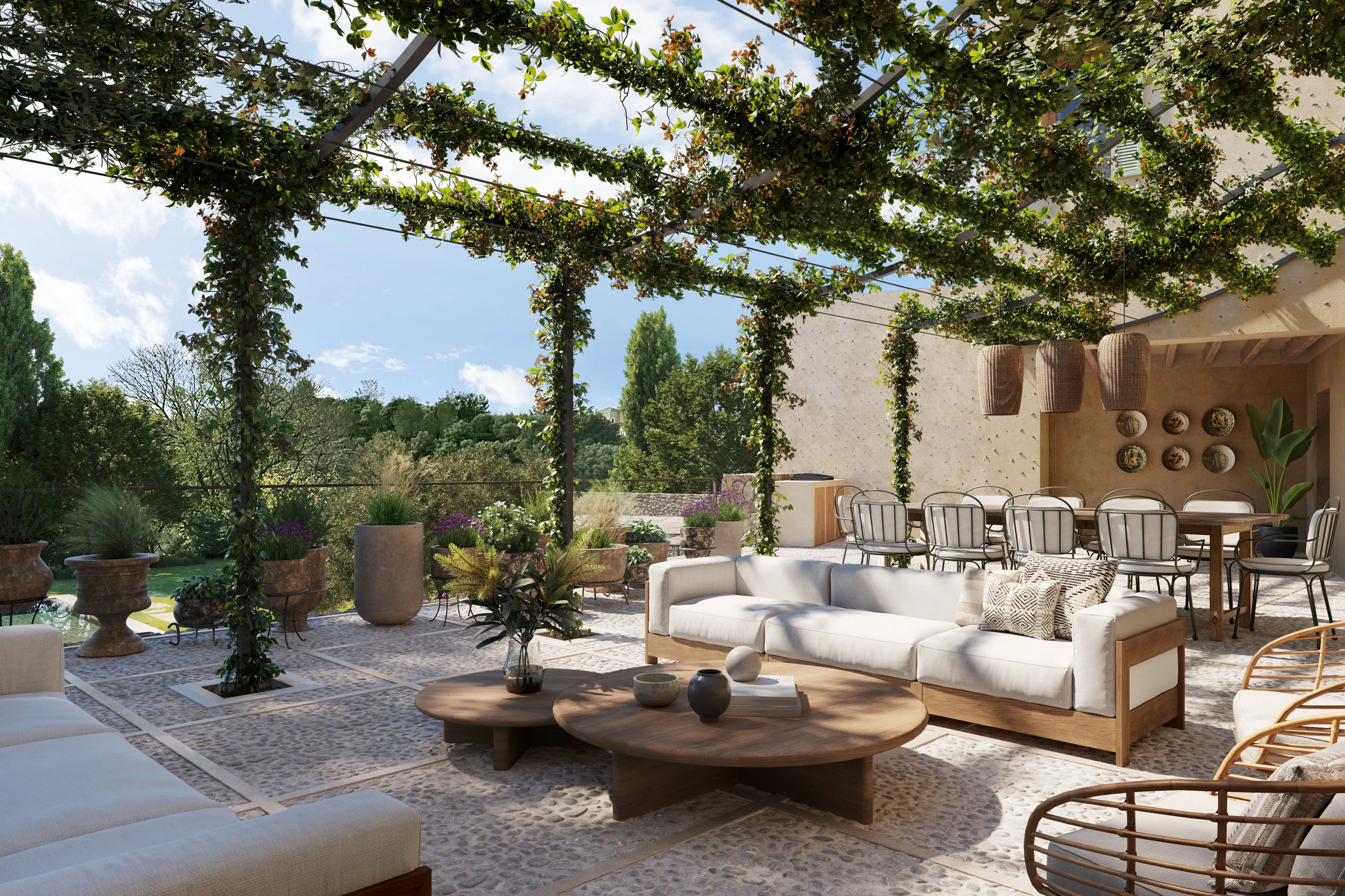 Impresionante proyecto de casa de pueblo en Alaró-8