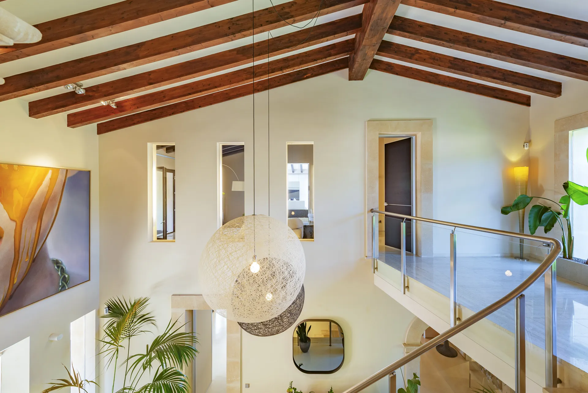 Unieke natuurstenen villa met panoramisch uitzicht op zee-31