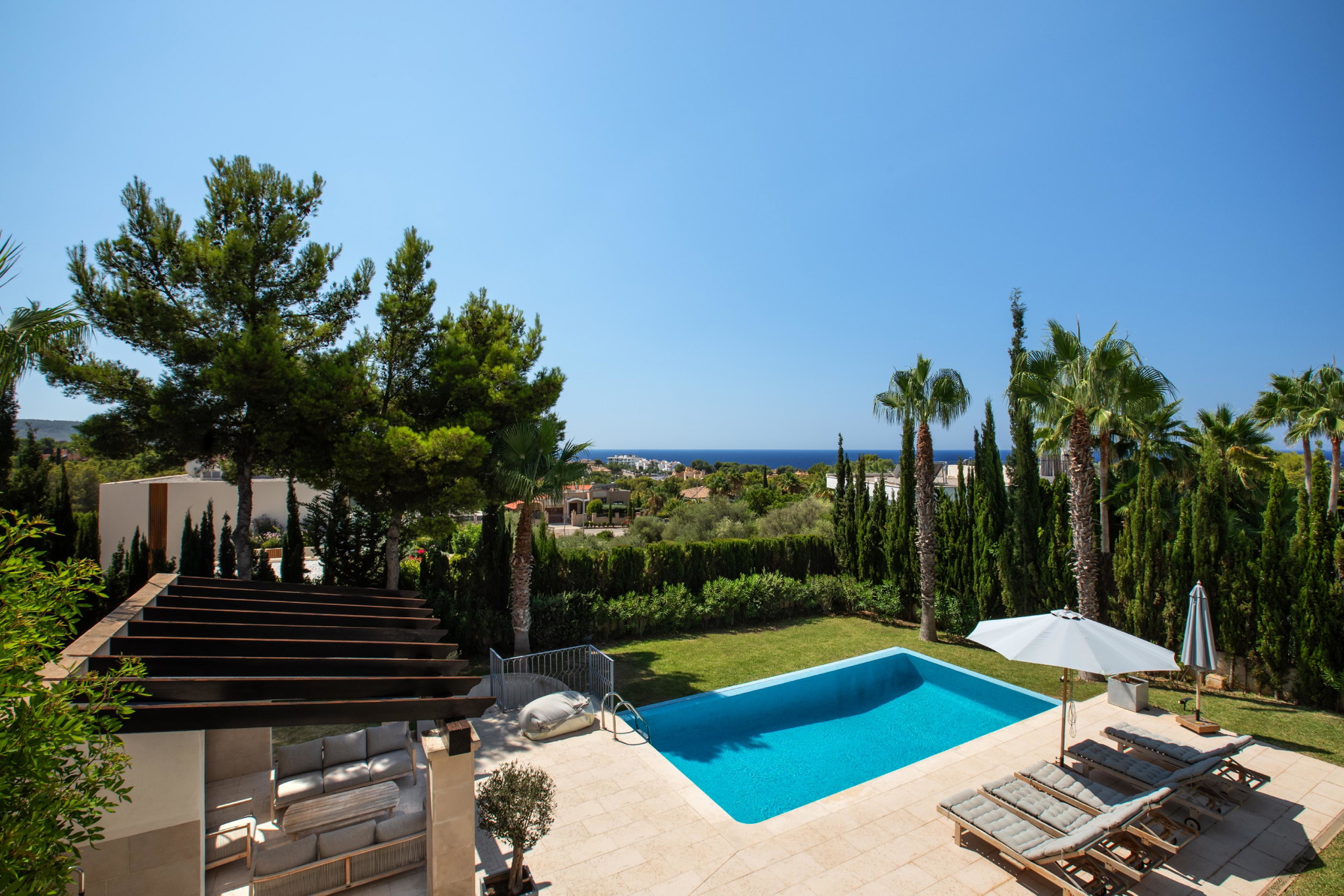 NOVEMBER- JUNE Short-term rental - Modern dream villa with beautiful sea views in Santa Ponsa