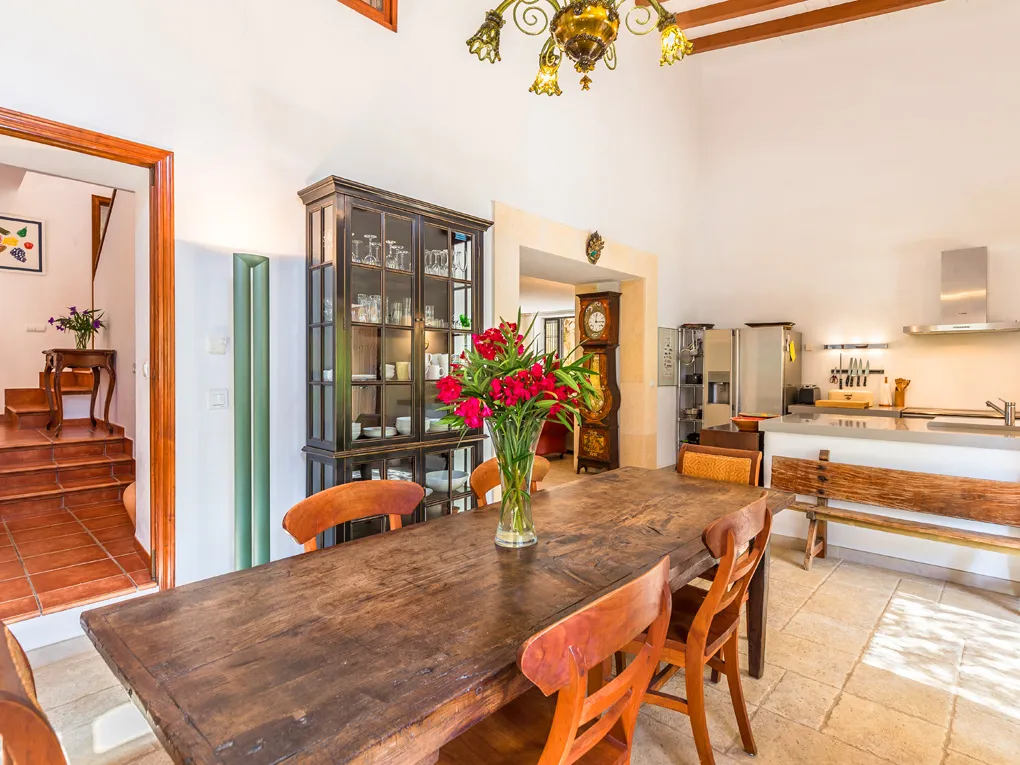 Casa di campagna con carattere e torre a Montuiri-4