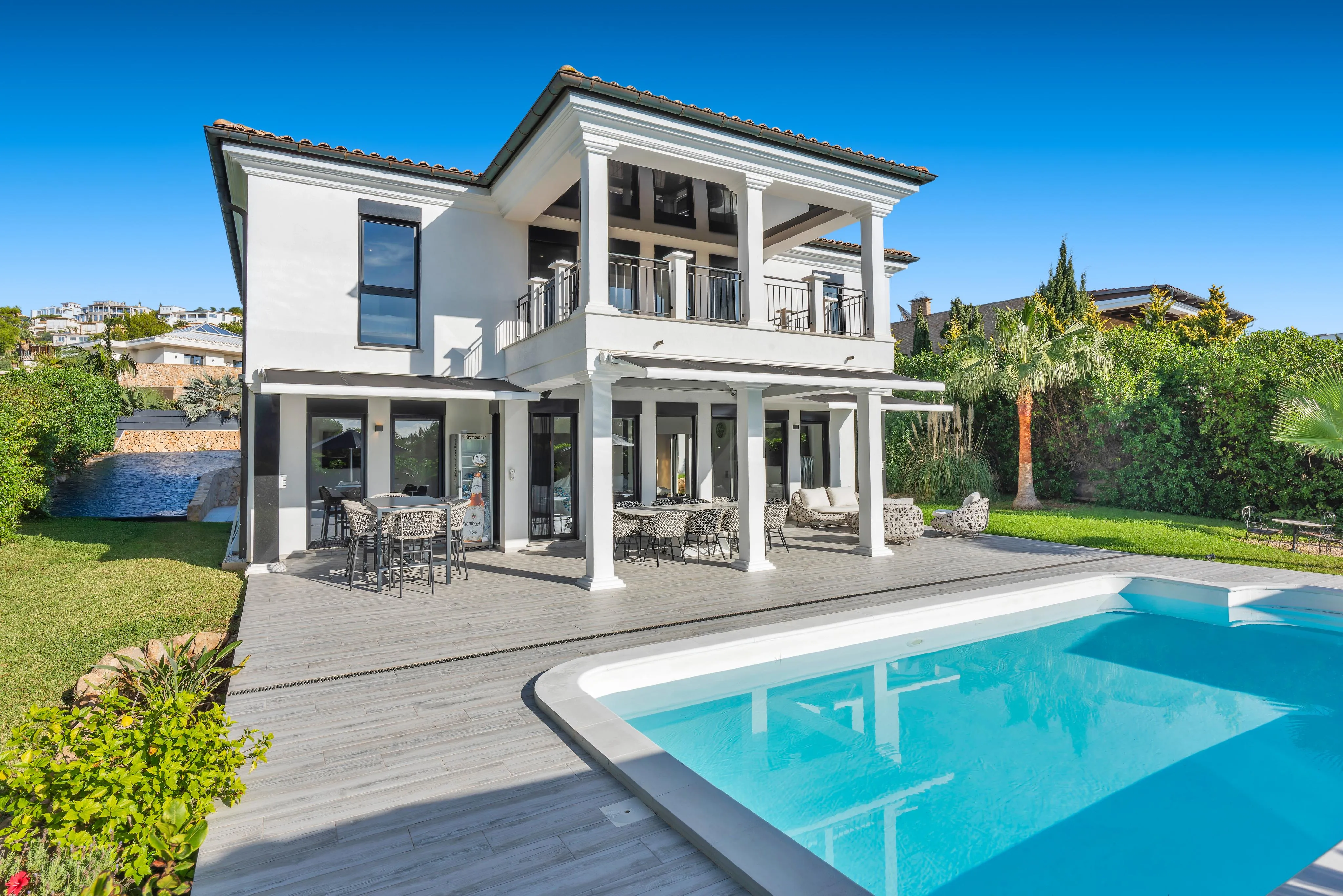 Modern villa in Santa Ponsa with large garden, pool and full privacy-17