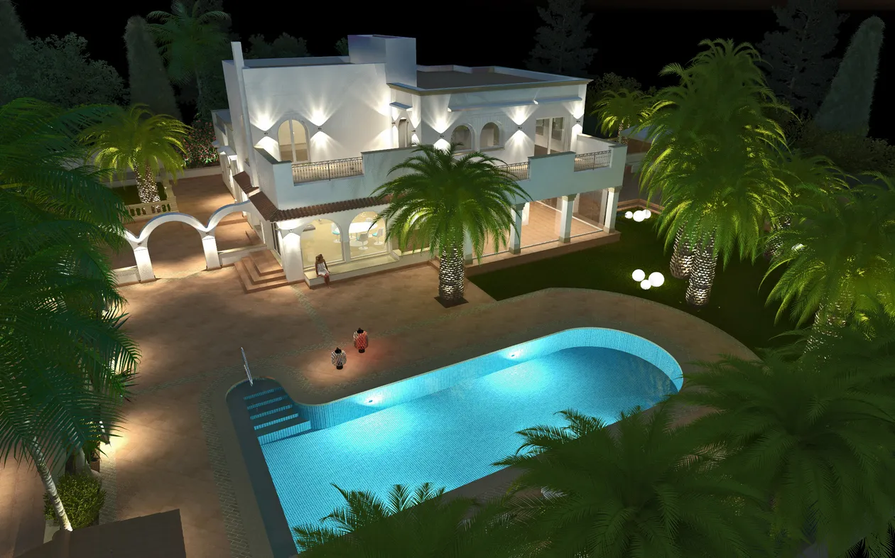 Villa con casa de huéspedes cerca de Cala Gran-22