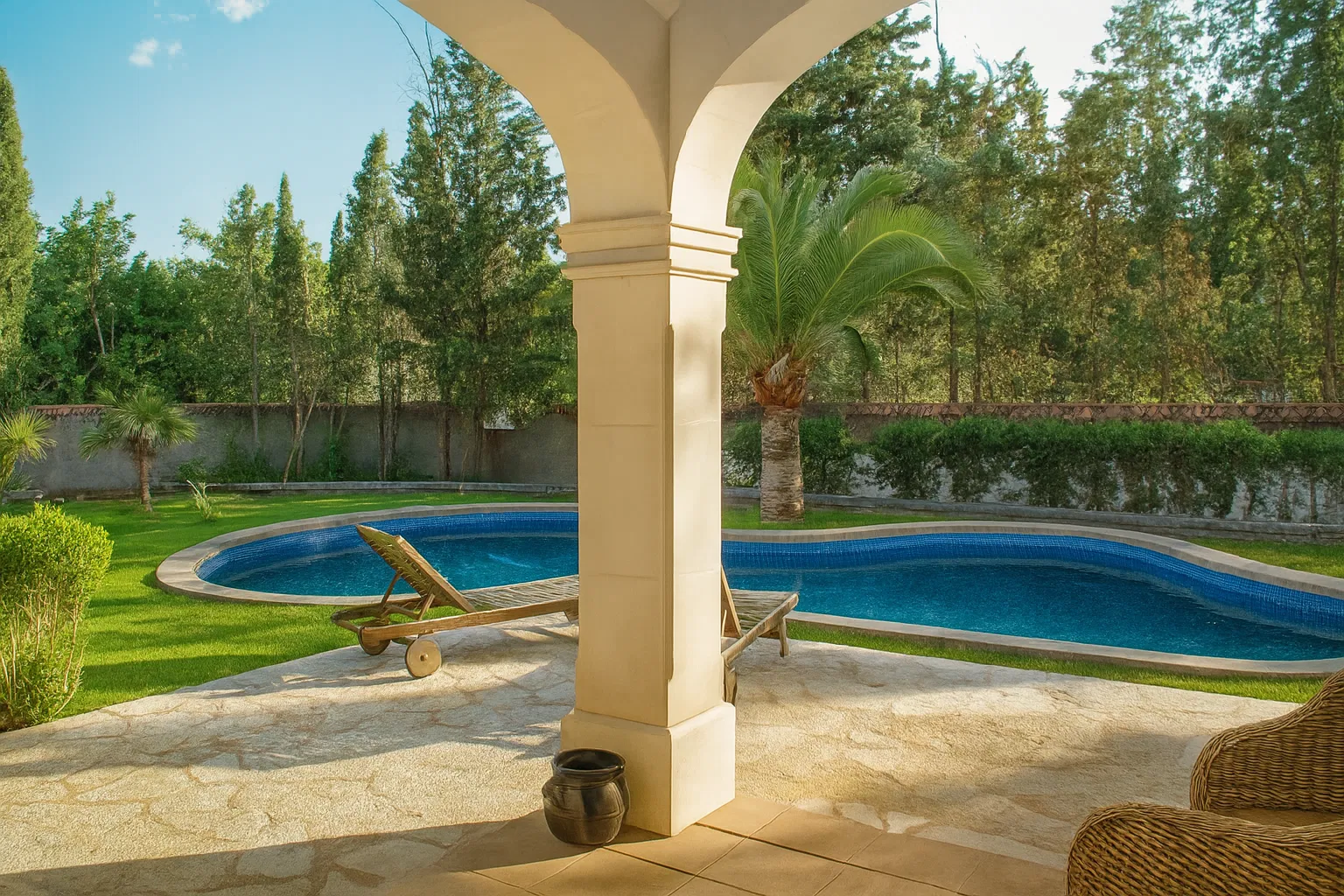 Spacious family villa with pool and garden within Consell-2