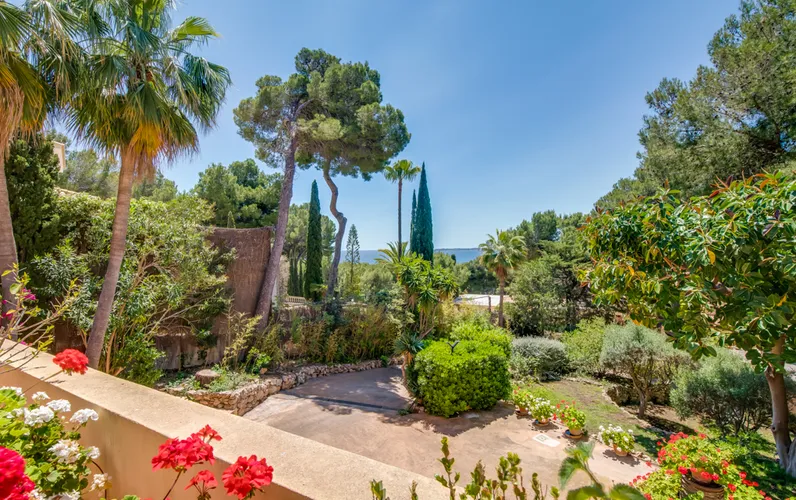 Willa z widokiem na morze i kortem tenisowym w Costa de los Pinos