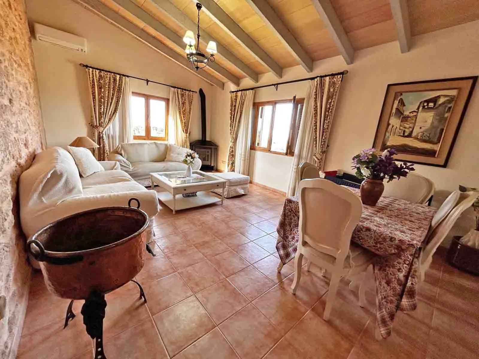 Charming finca-style townhouse with ETV in Algaida-6