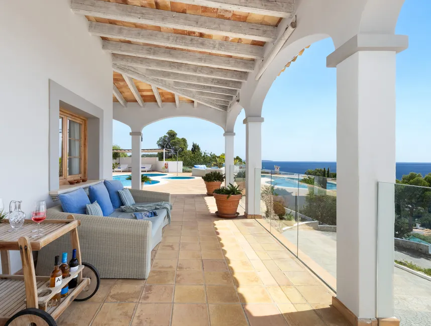 Holiday dream home with wide sea views in Costa d'en Blanes-25