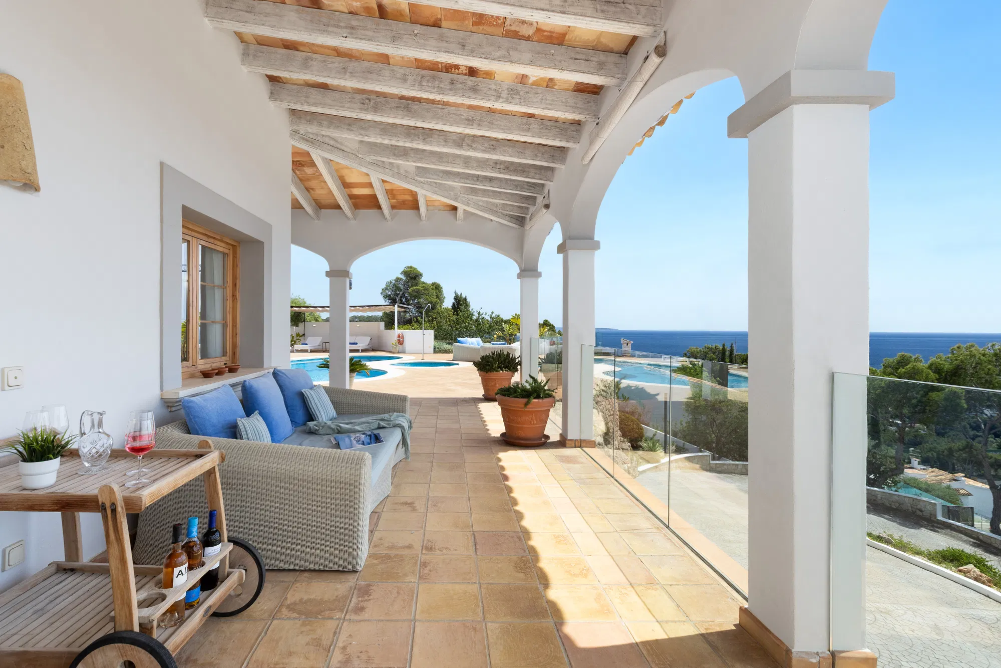 Maison de vacances avec vue sur la mer à Costa d'en Blanes-25