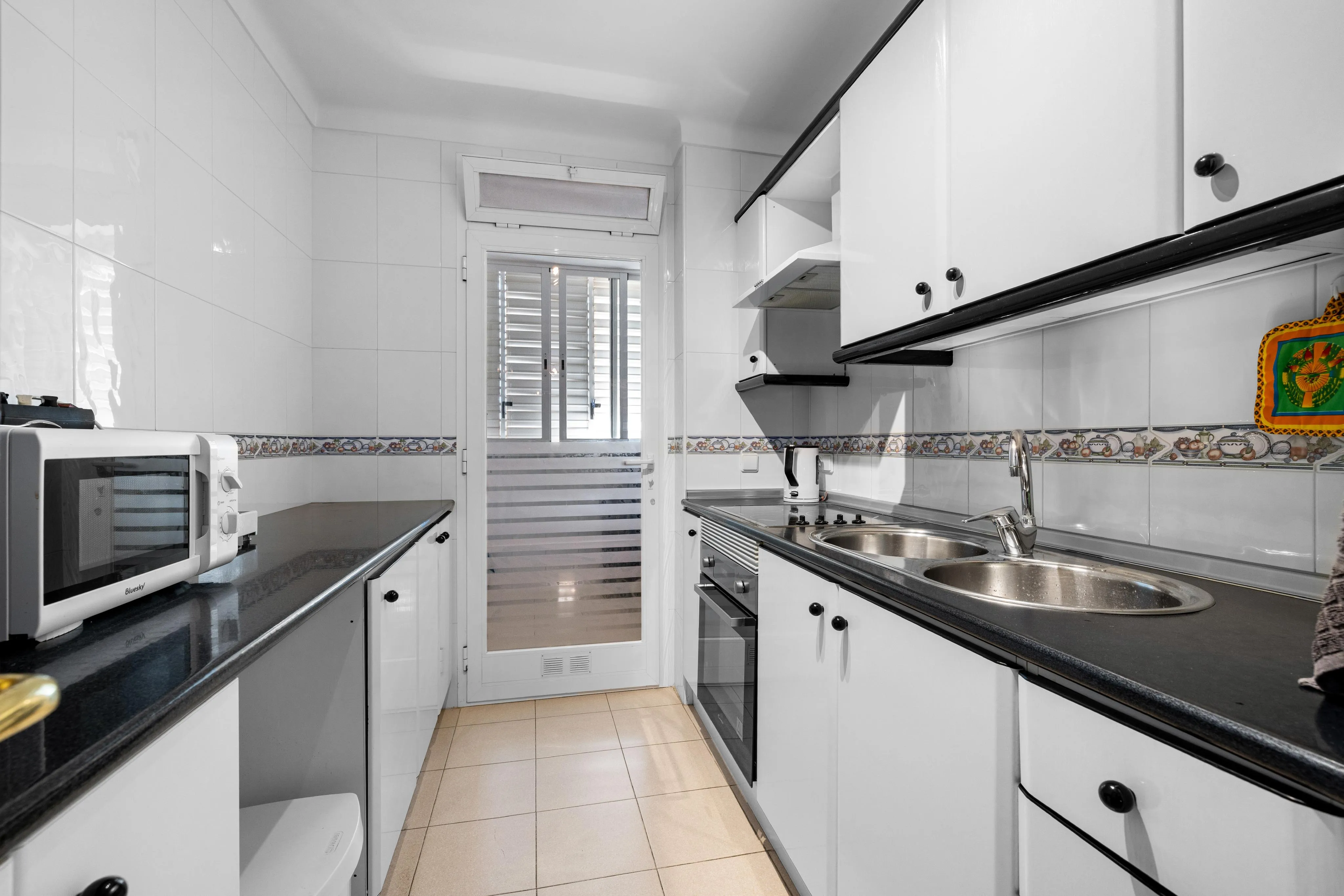 Light-filled apartment with pool, balcony and views-3