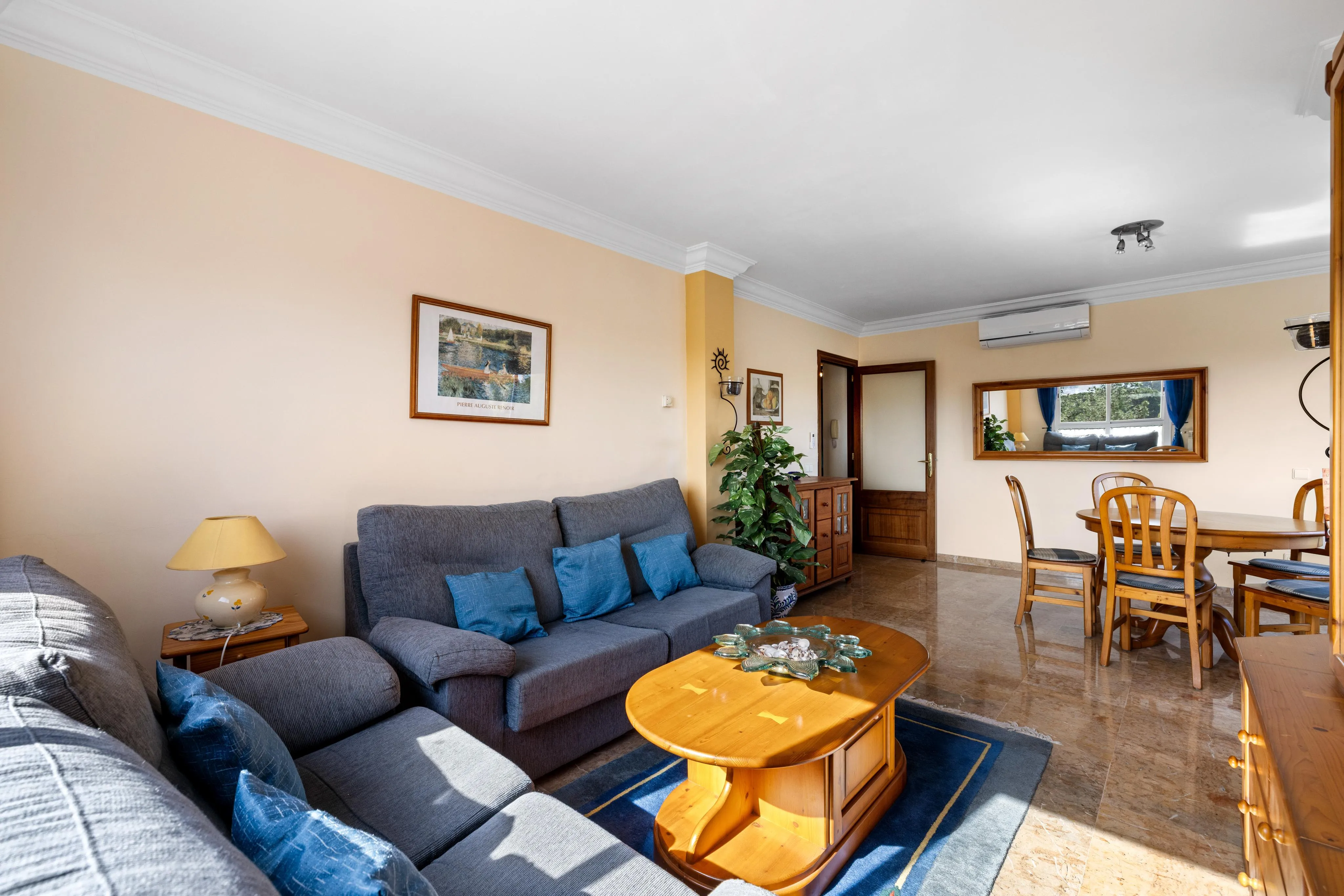 Light-filled apartment with pool, balcony and views-6