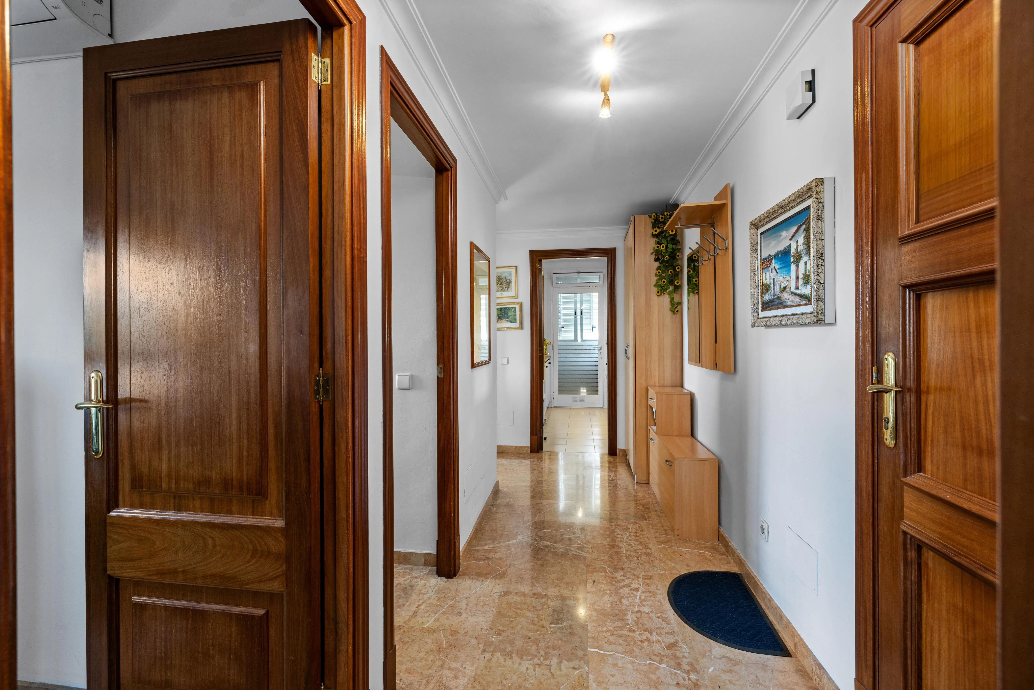 Light-filled apartment with pool, balcony and views-9