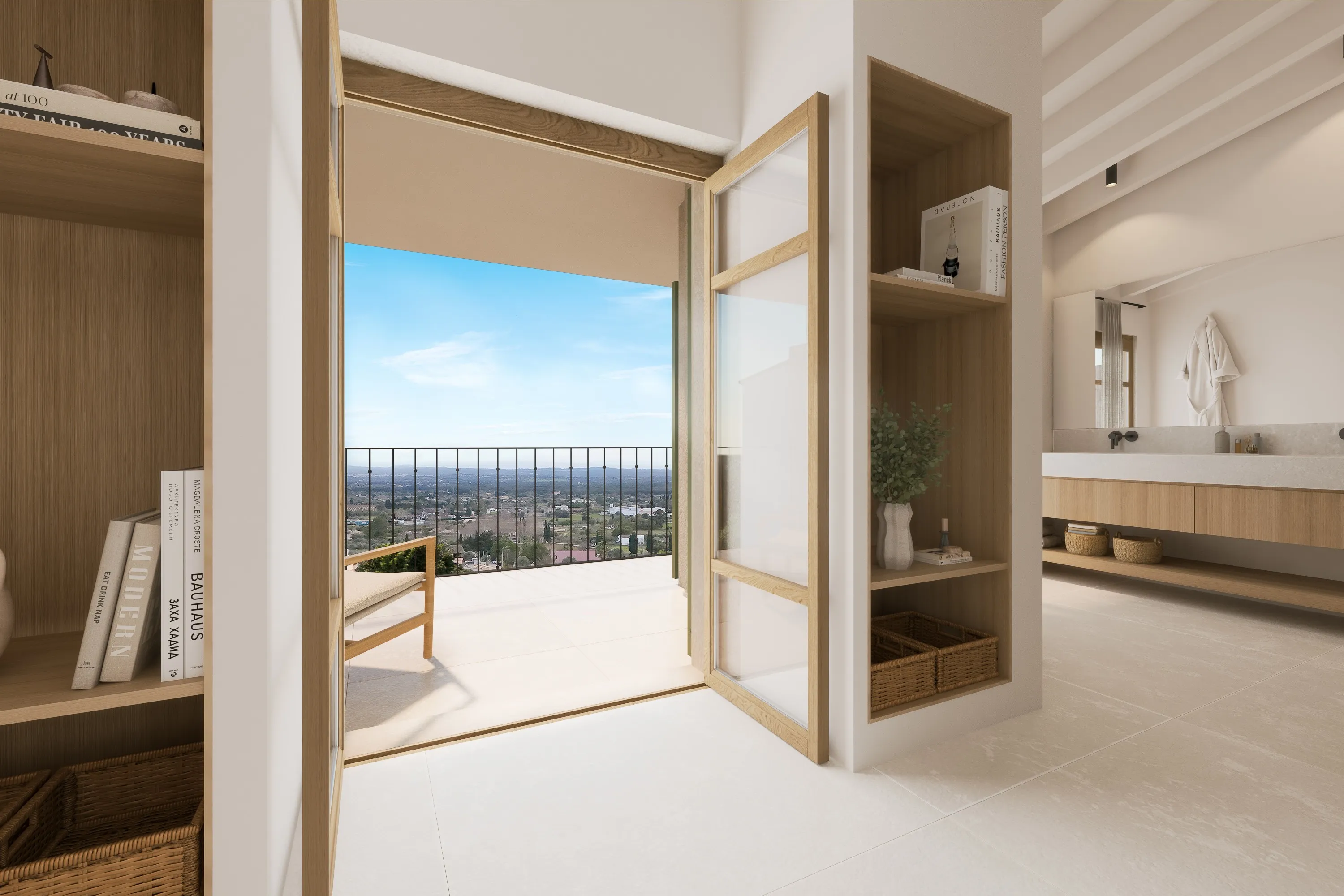 Modern project in Campanet met zwembad en spectaculair uitzicht-6