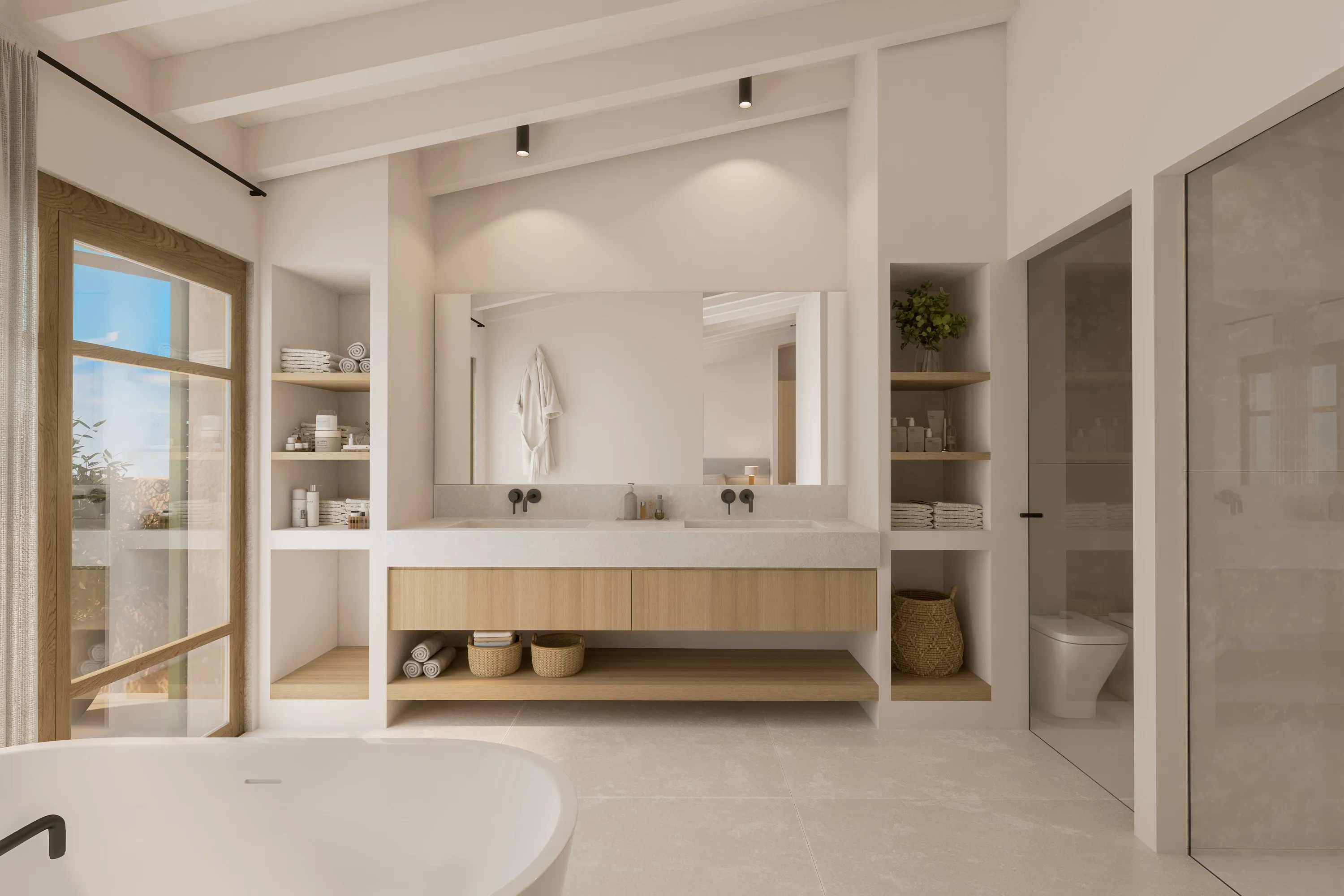 Modern project in Campanet met zwembad en spectaculair uitzicht-9