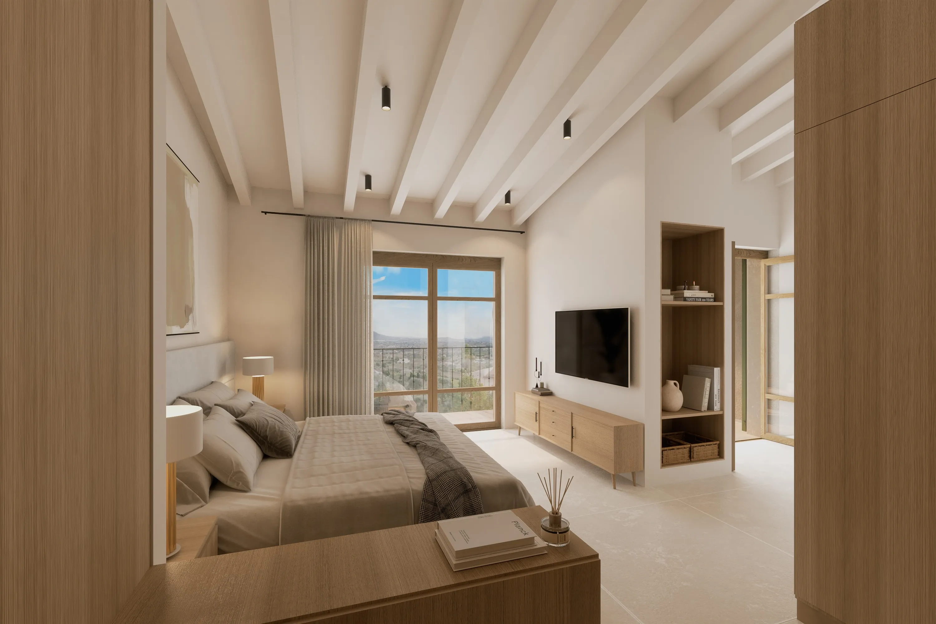 Modern project in Campanet met zwembad en spectaculair uitzicht-8