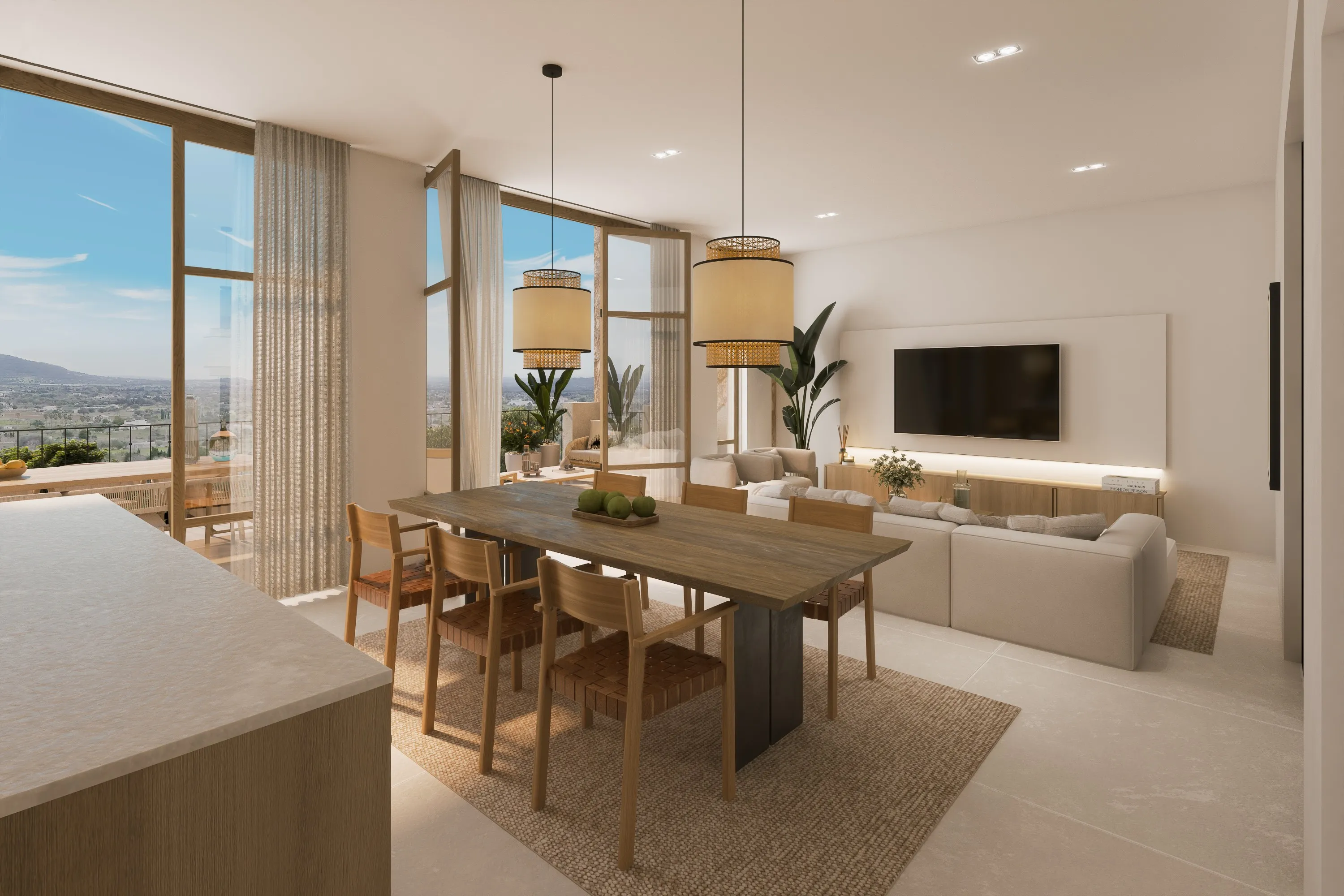 Nowoczesny projekt w Campanet z basenem i spektakularnymi widokami-5