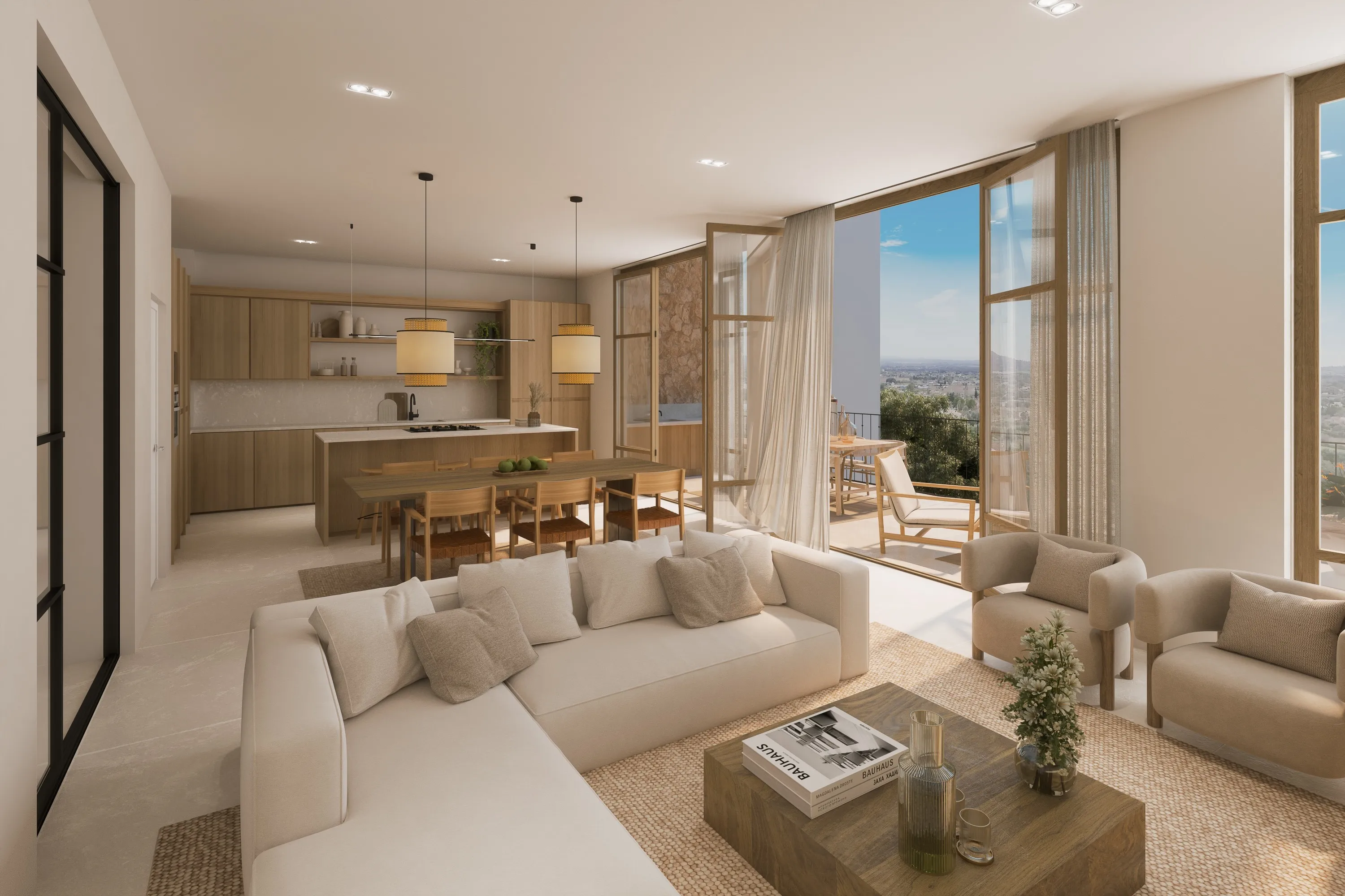 Nowoczesny projekt w Campanet z basenem i spektakularnymi widokami-2