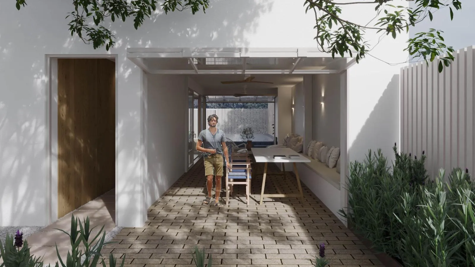 Casa de pueblo con proyecto de renovación y vistas incomparables en Pollensa-4